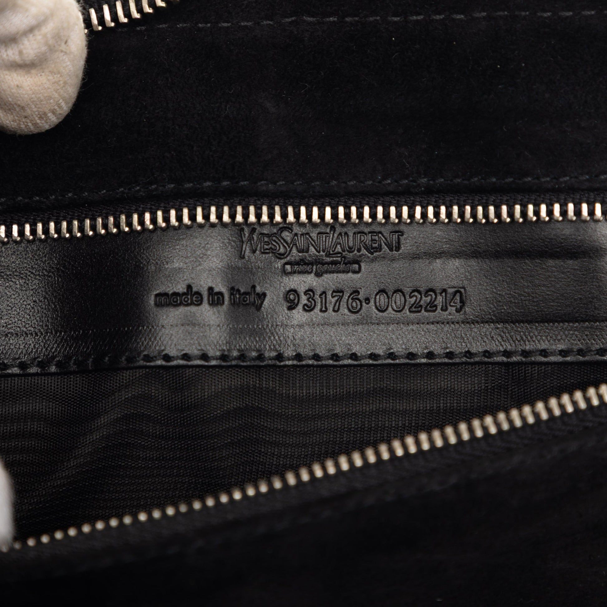 Saint Laurent Leather Clutch