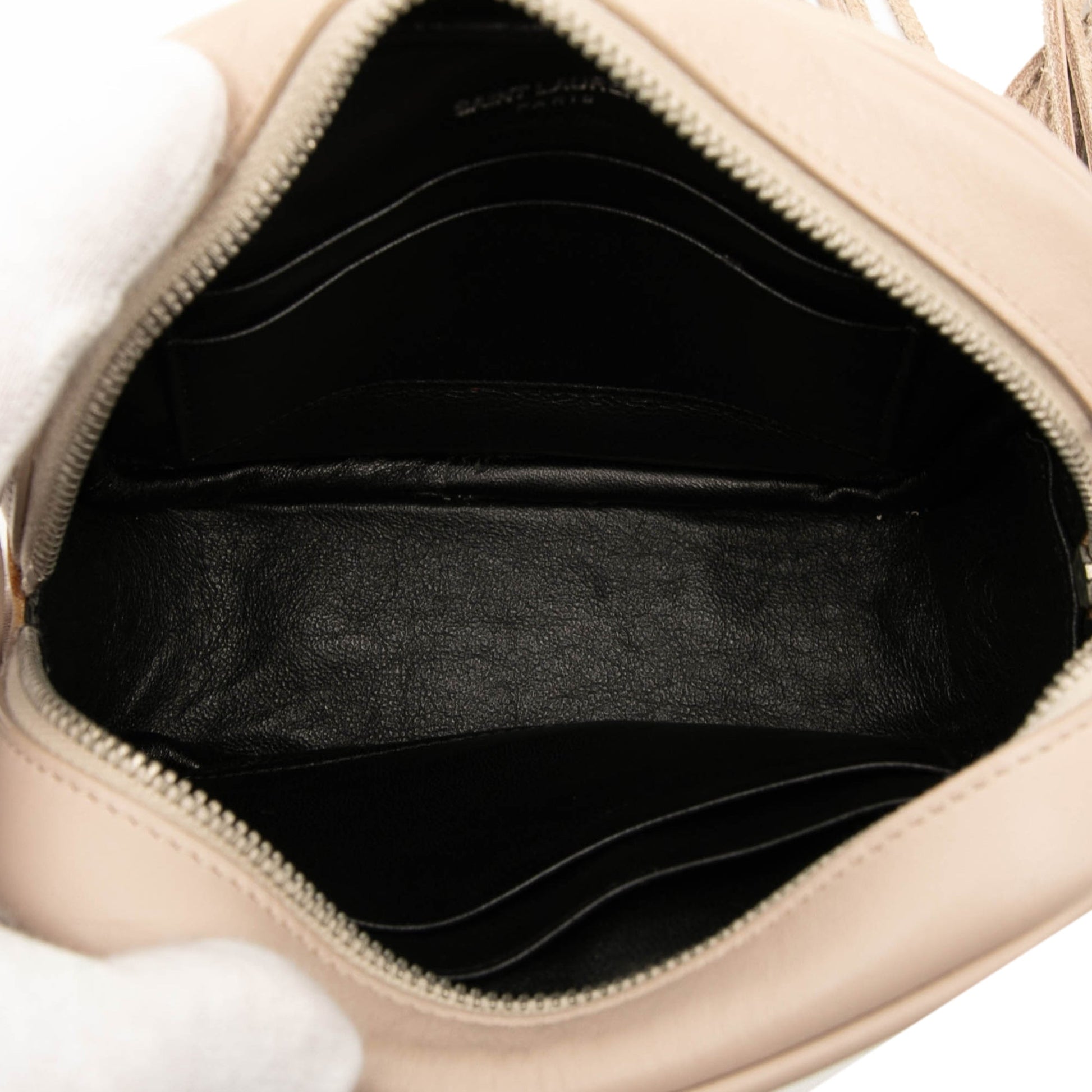 Saint Laurent Nappa Monogram Blogger Bag