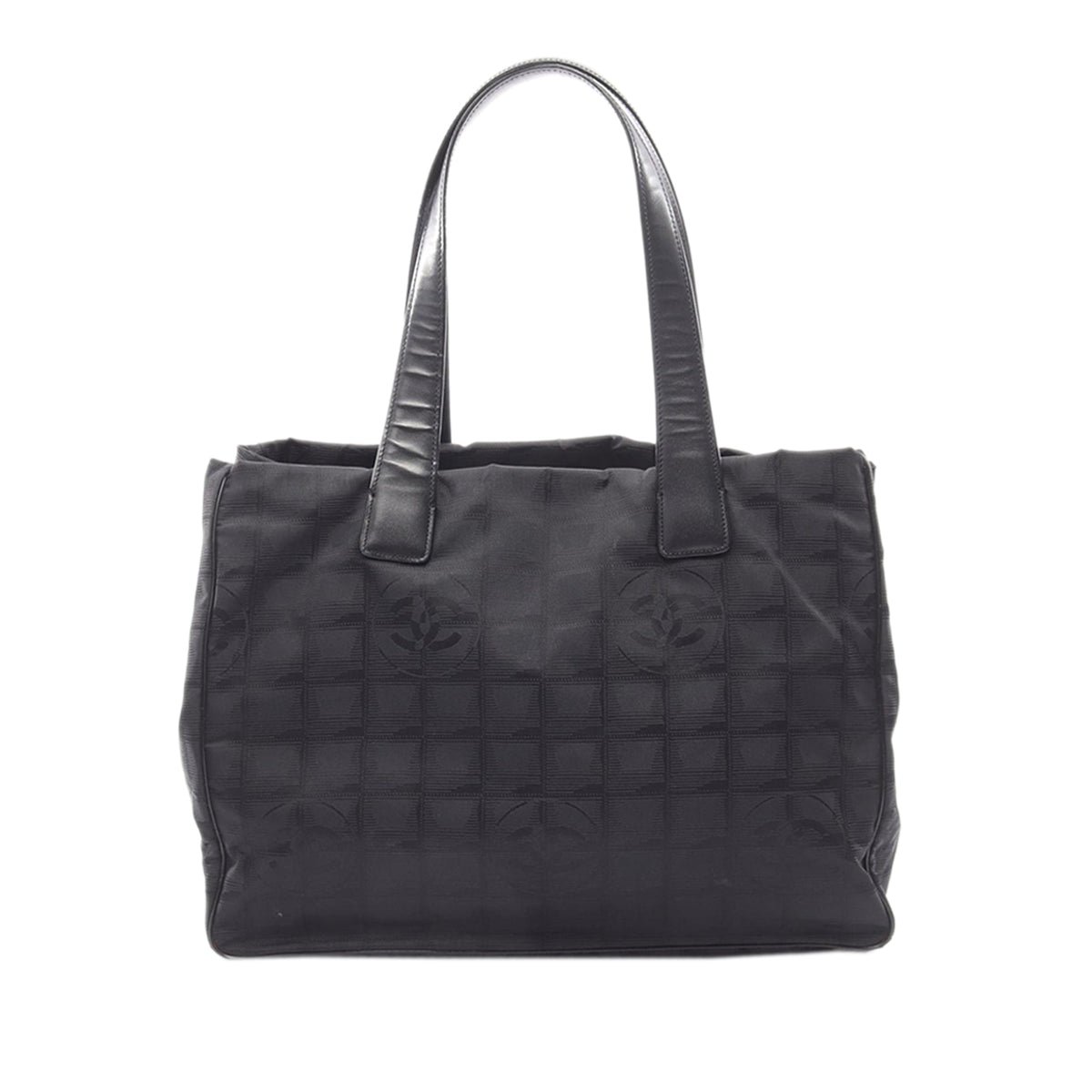 Chanel New Travel Line Nylon Tote — Black