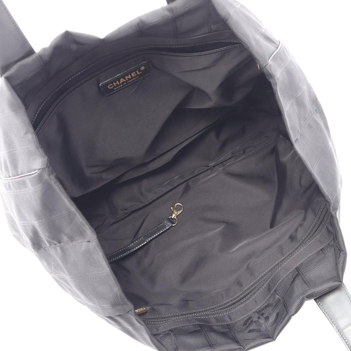 Chanel New Travel Line Nylon Tote — Black