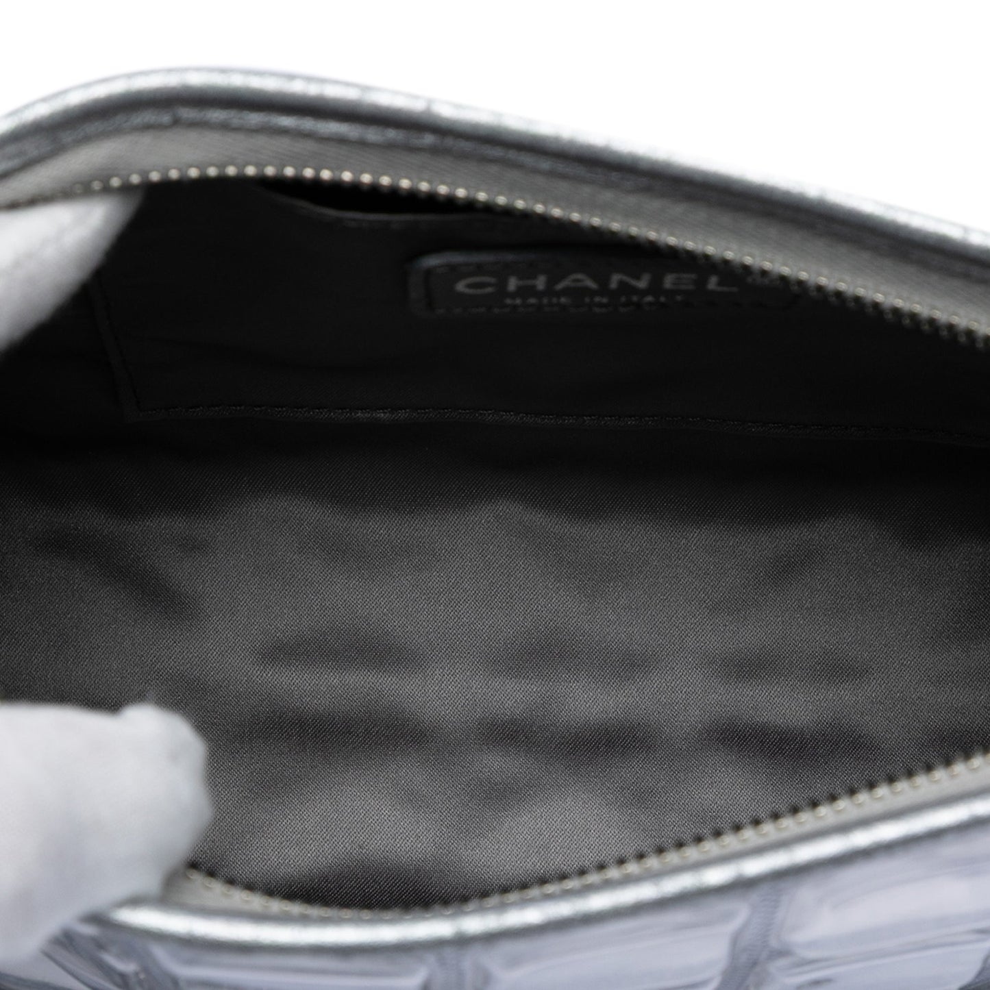 Chanel Vinyl Ice Cube Pochette