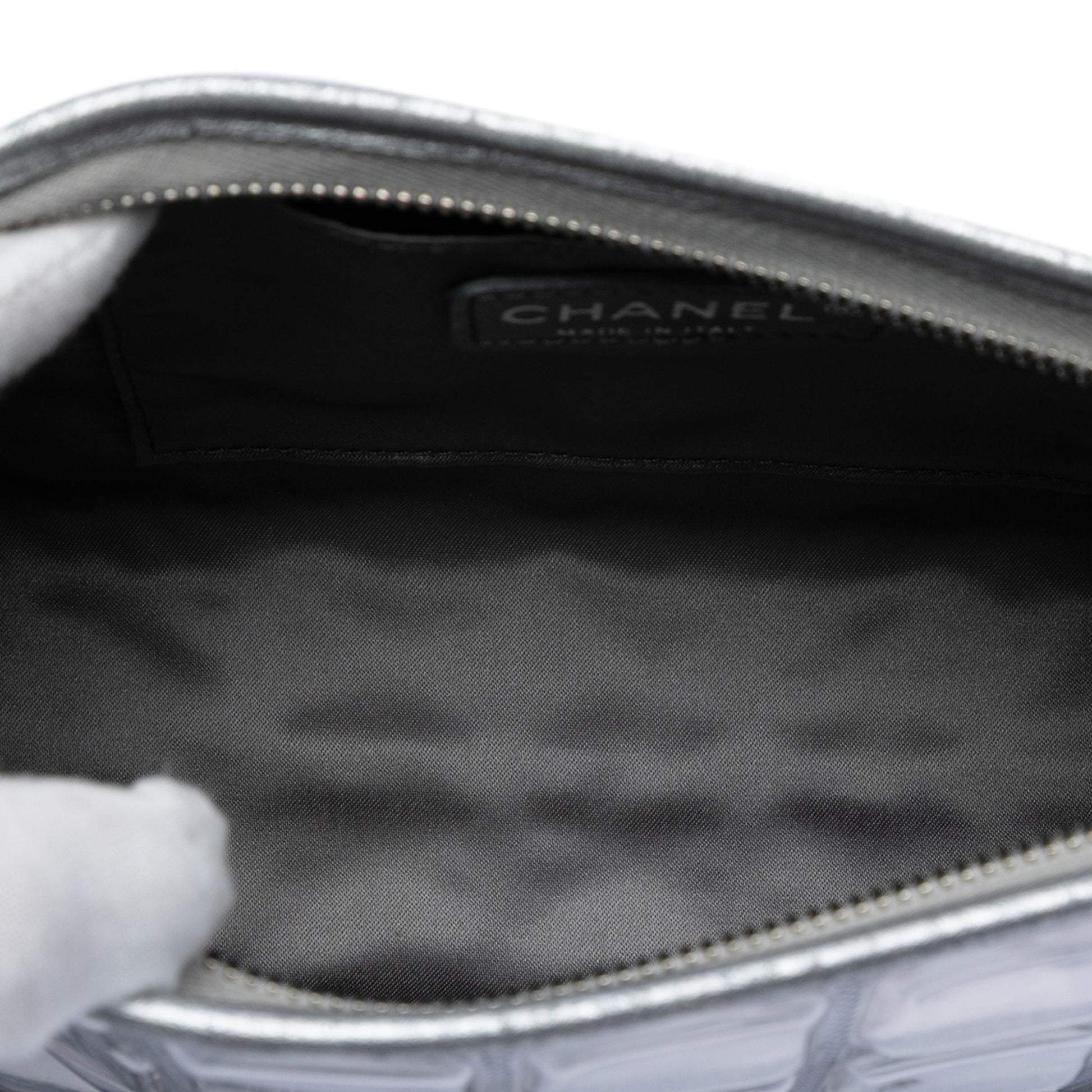 Chanel Vinyl Ice Cube Pochette