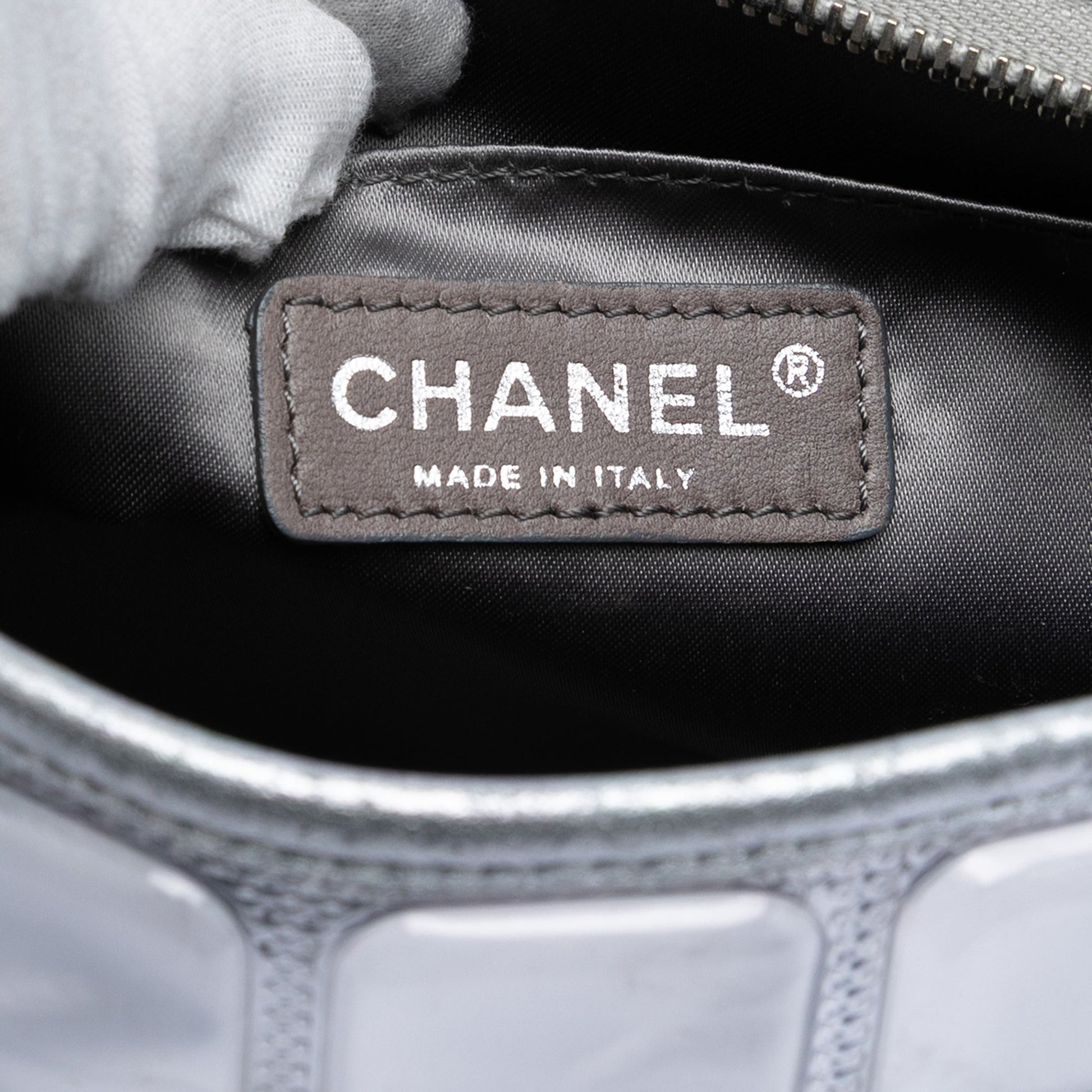 Chanel Vinyl Ice Cube Pochette