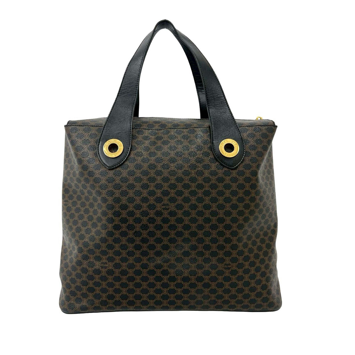 Celine Macadam Coated Canvas Tote