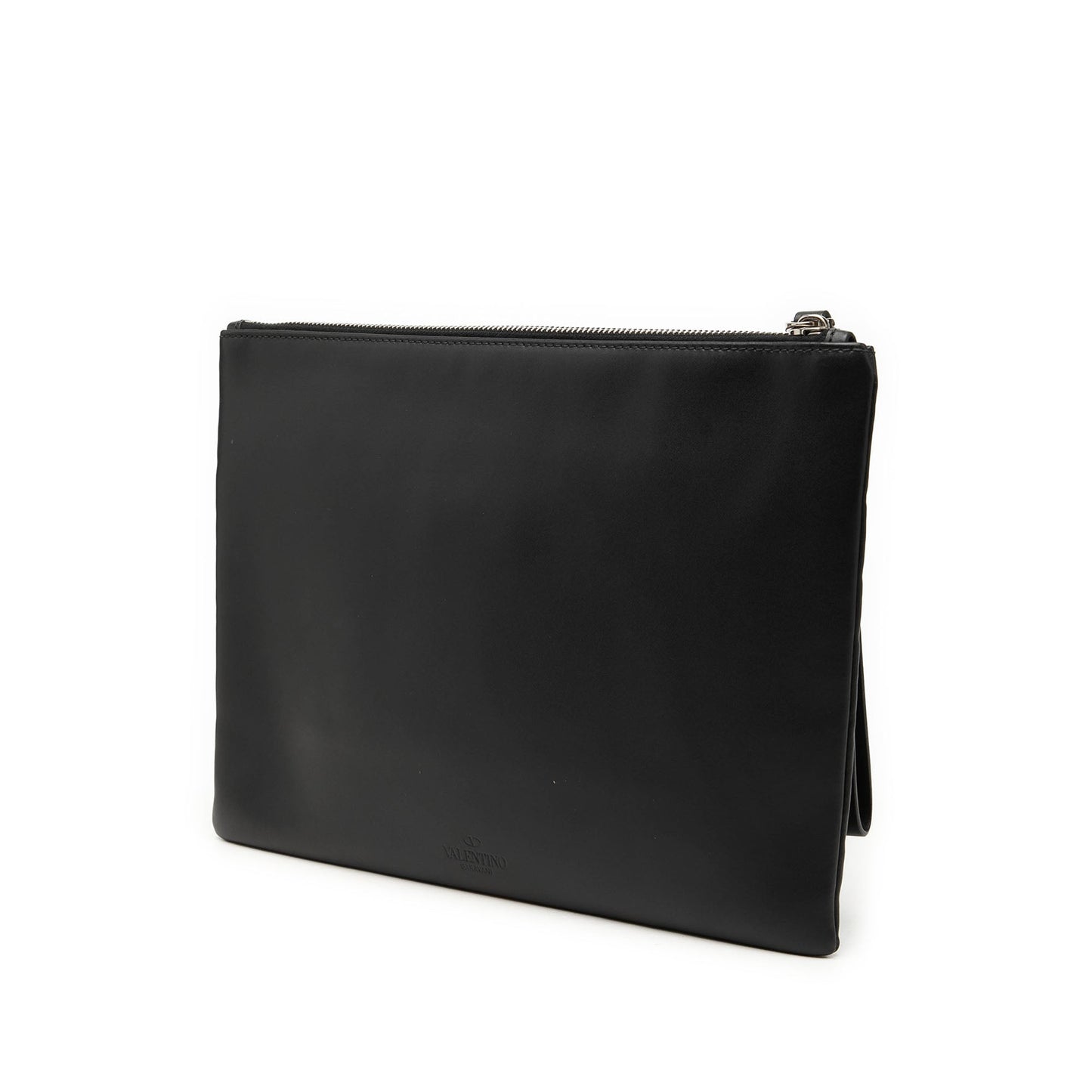 Valentino Leather VLTN Clutch