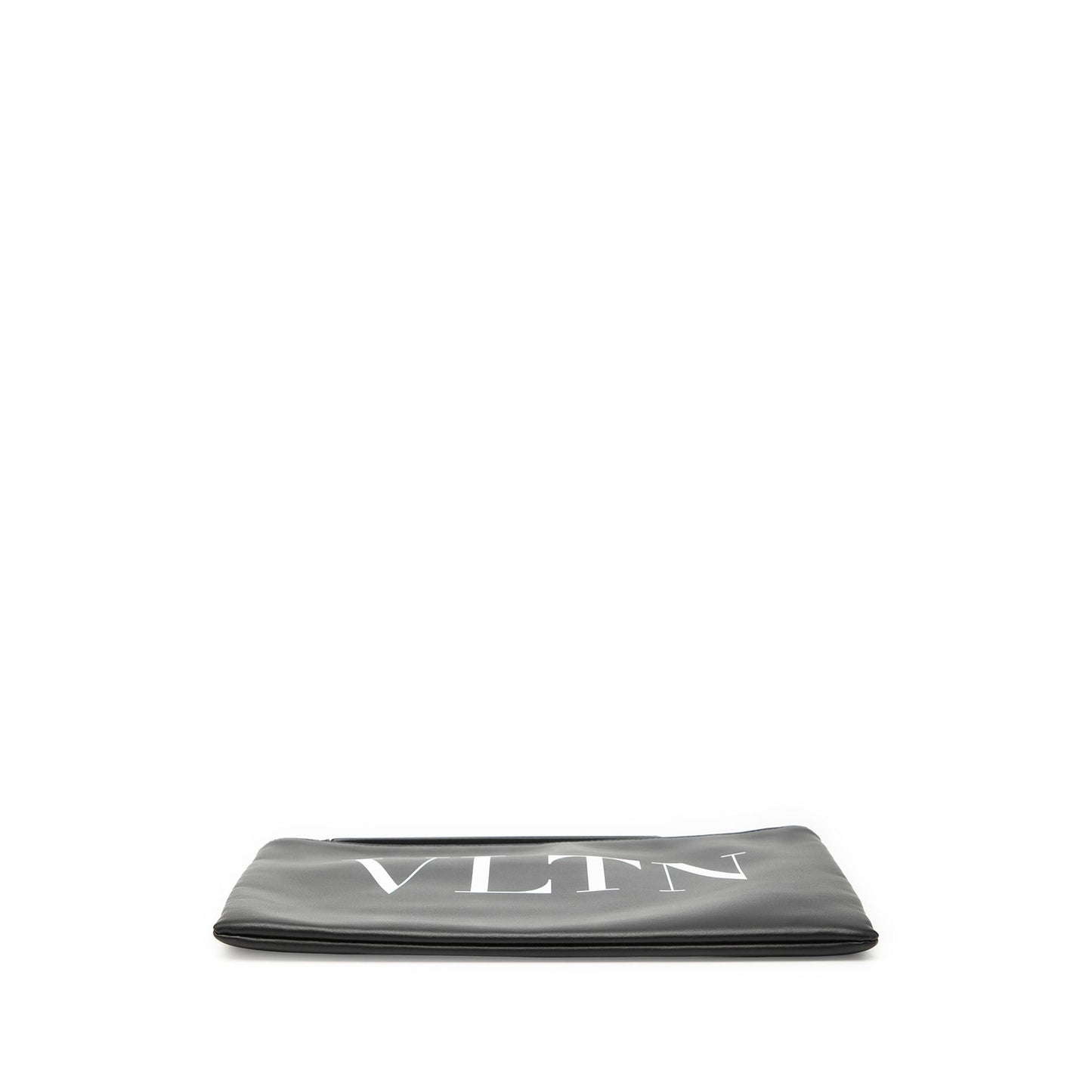 Valentino Leather VLTN Clutch