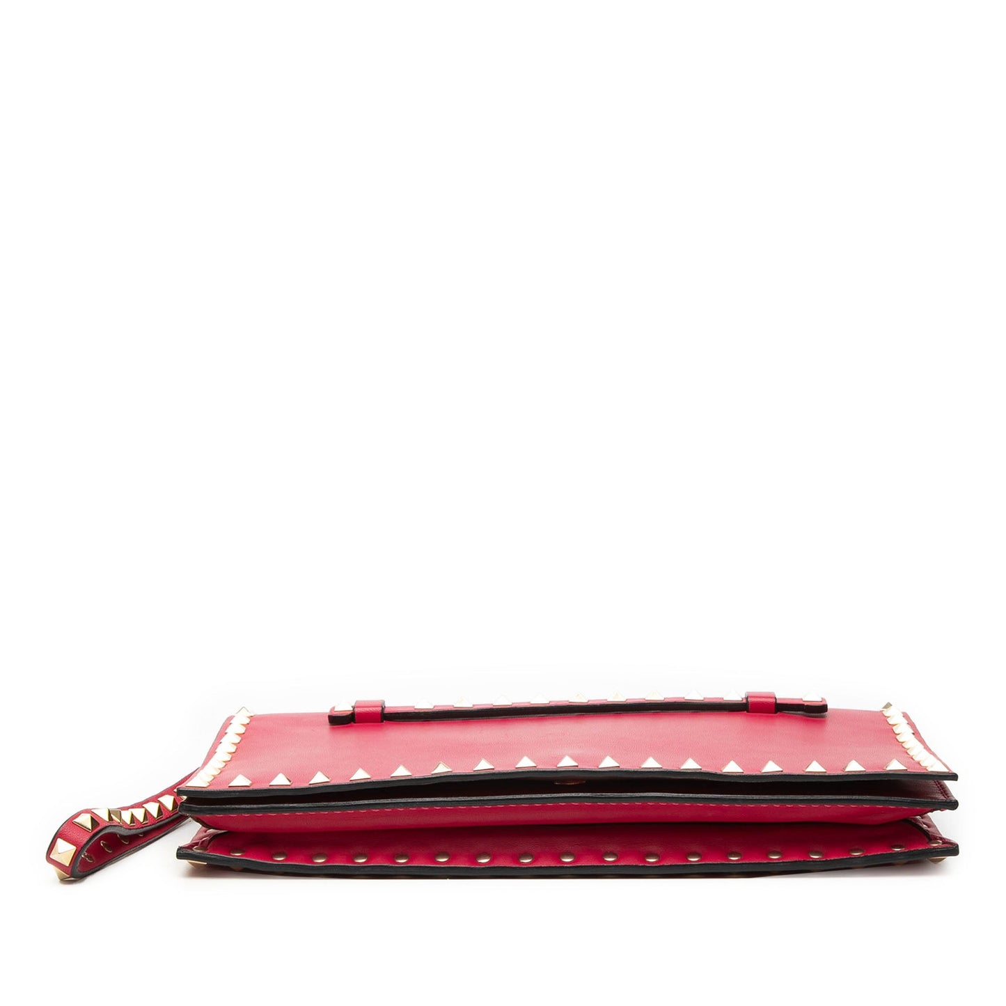 Valentino Nappa Rockstud Wristlet Clutch
