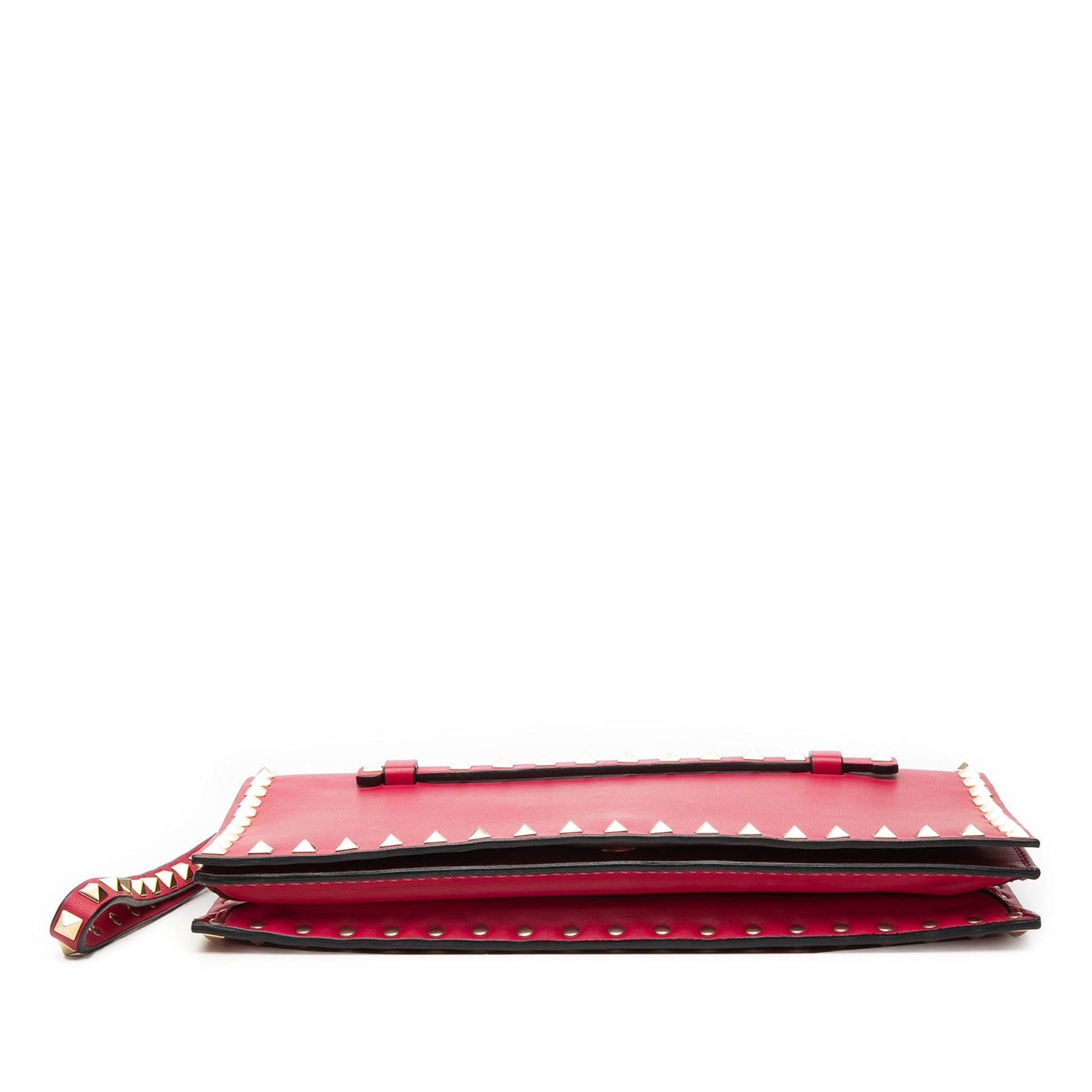 Valentino Nappa Rockstud Wristlet Clutch
