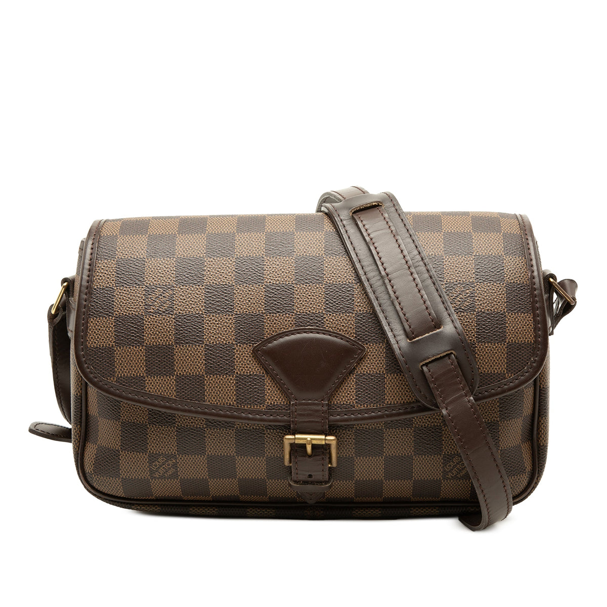 Louis Vuitton Damier Ebene Sologne — Brown