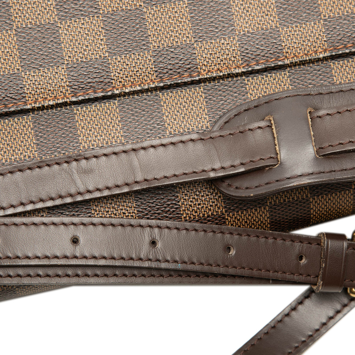 Louis Vuitton Damier Ebene Sologne — Brown