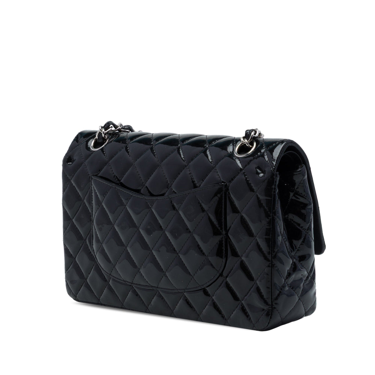 Chanel Medium Classic Patent Double Flap