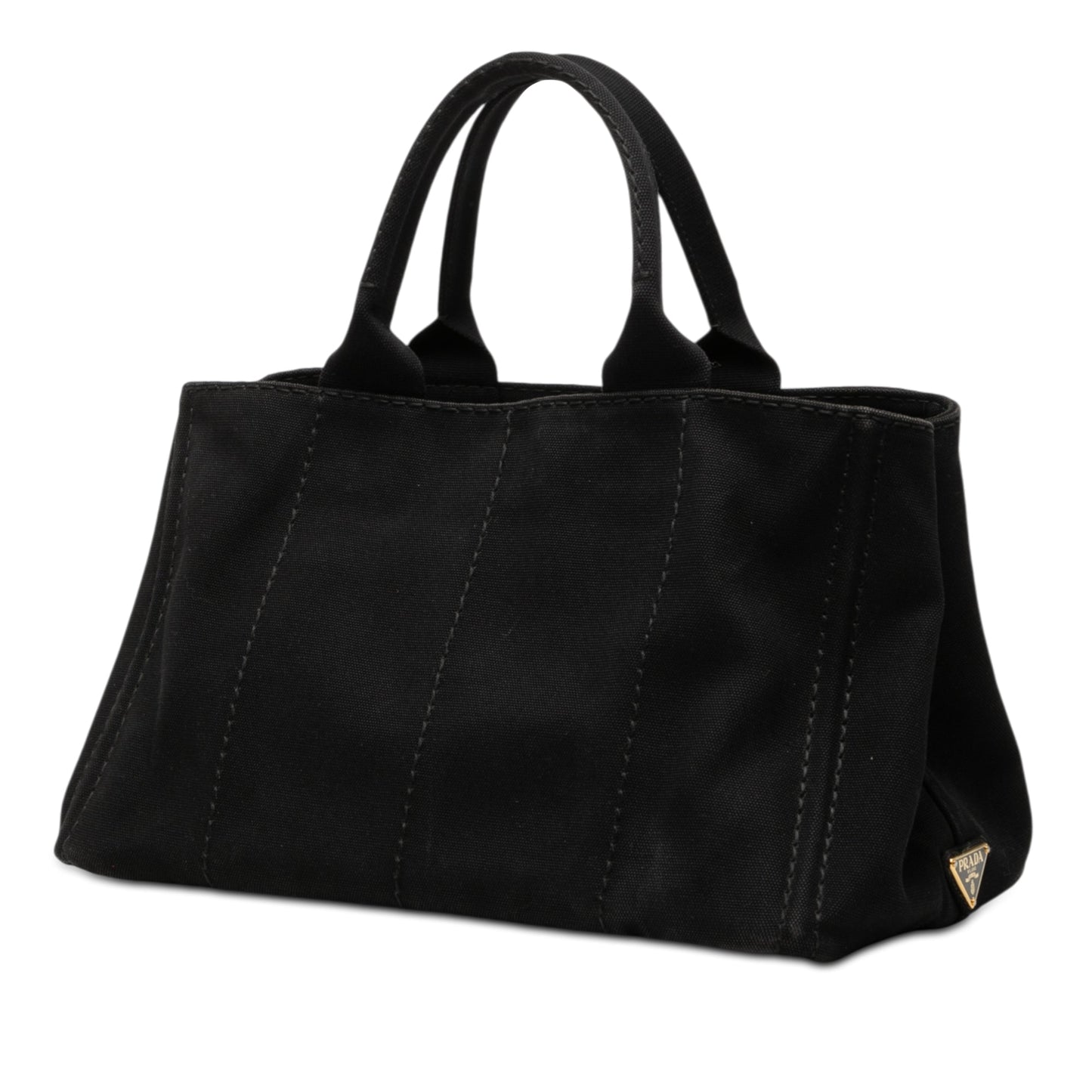 Prada Canvas Canapa Logo Satchel