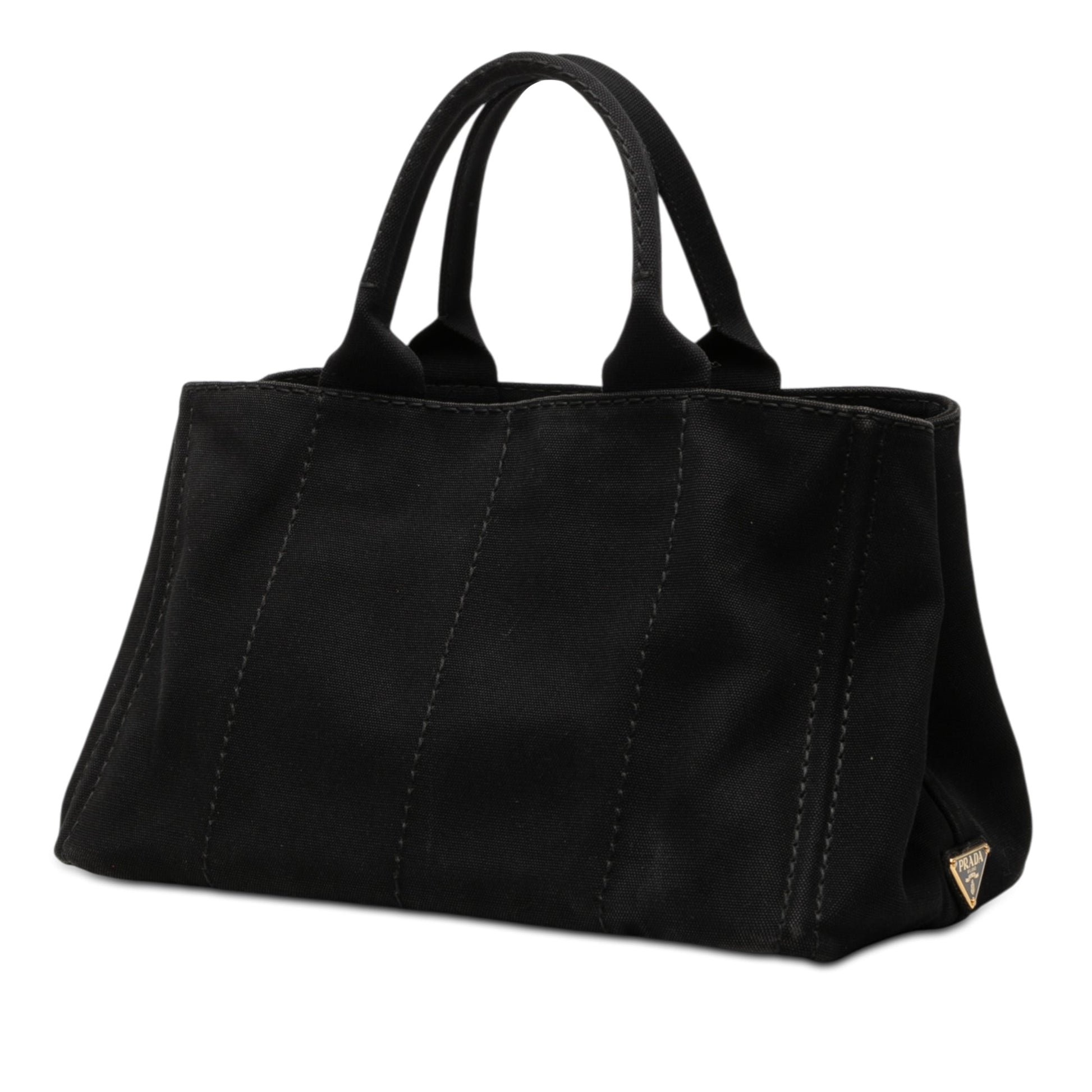 Prada Canvas Canapa Logo Satchel