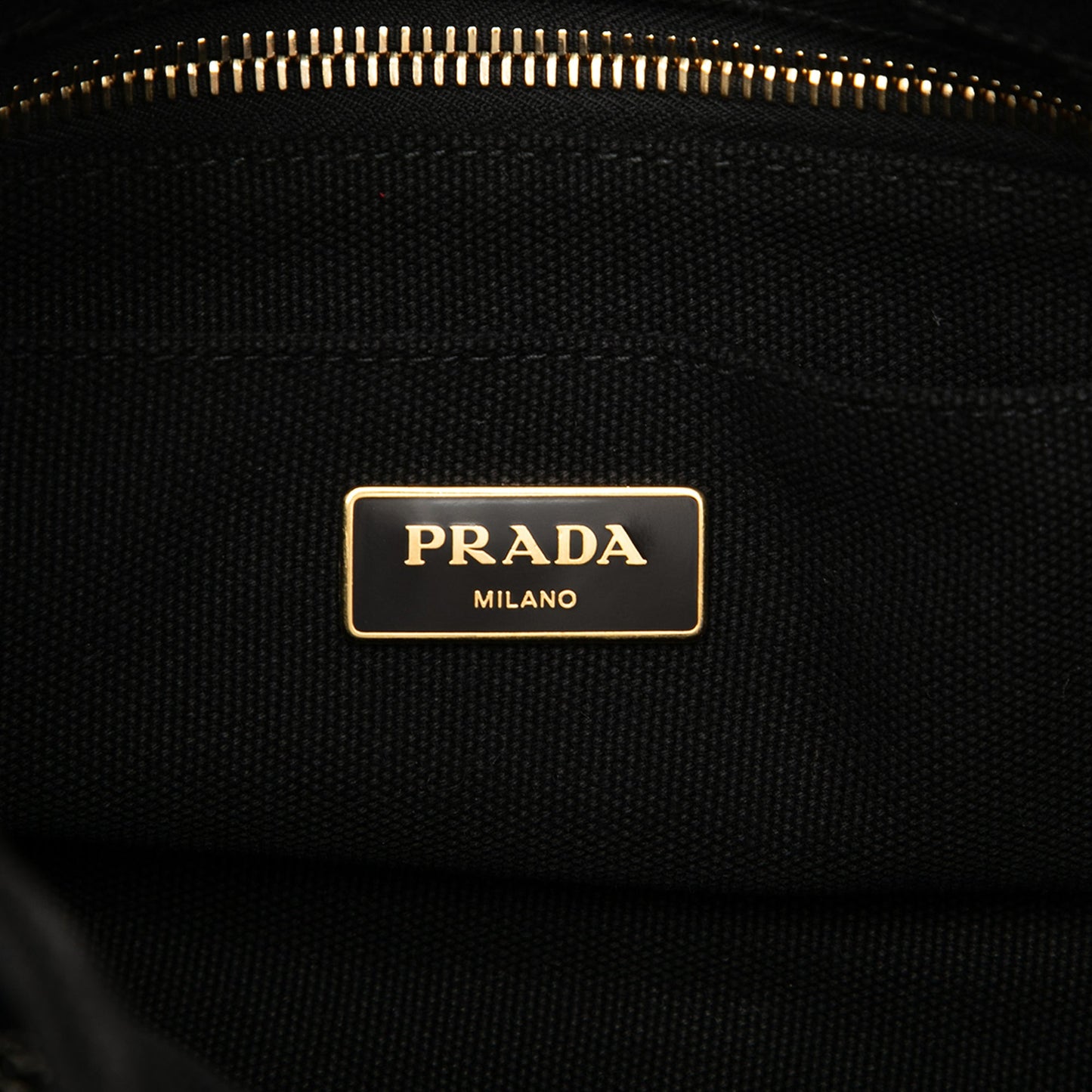 Prada Canvas Canapa Logo Satchel