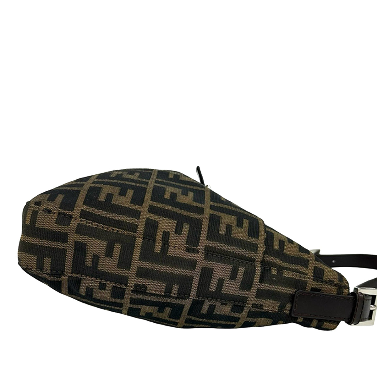 Fendi Zucca Canvas Shoulder Bag