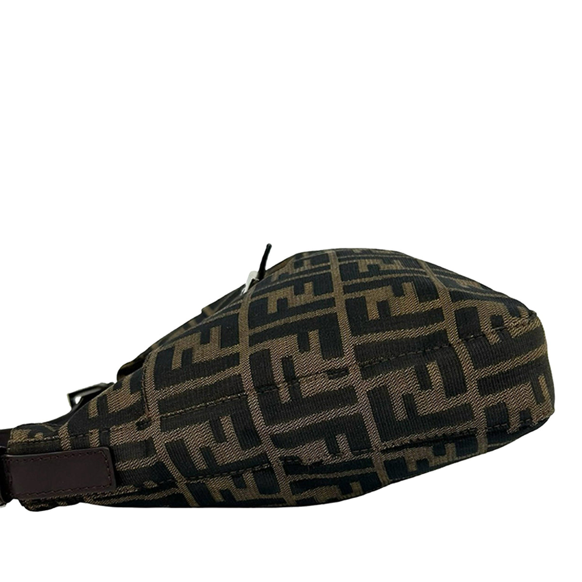 Fendi Zucca Canvas Shoulder Bag