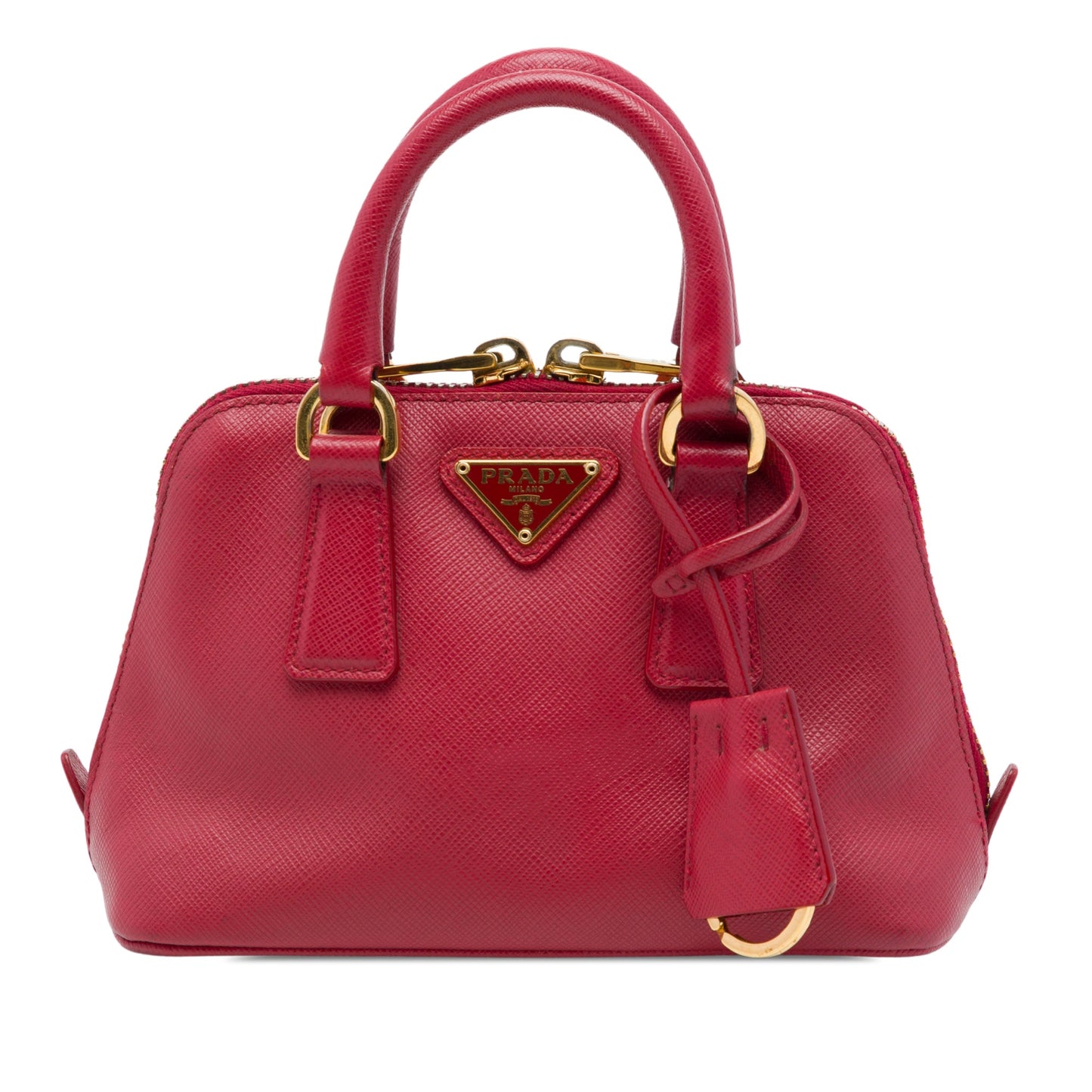 Prada Mini Saffiano Lux Promenade Satchel