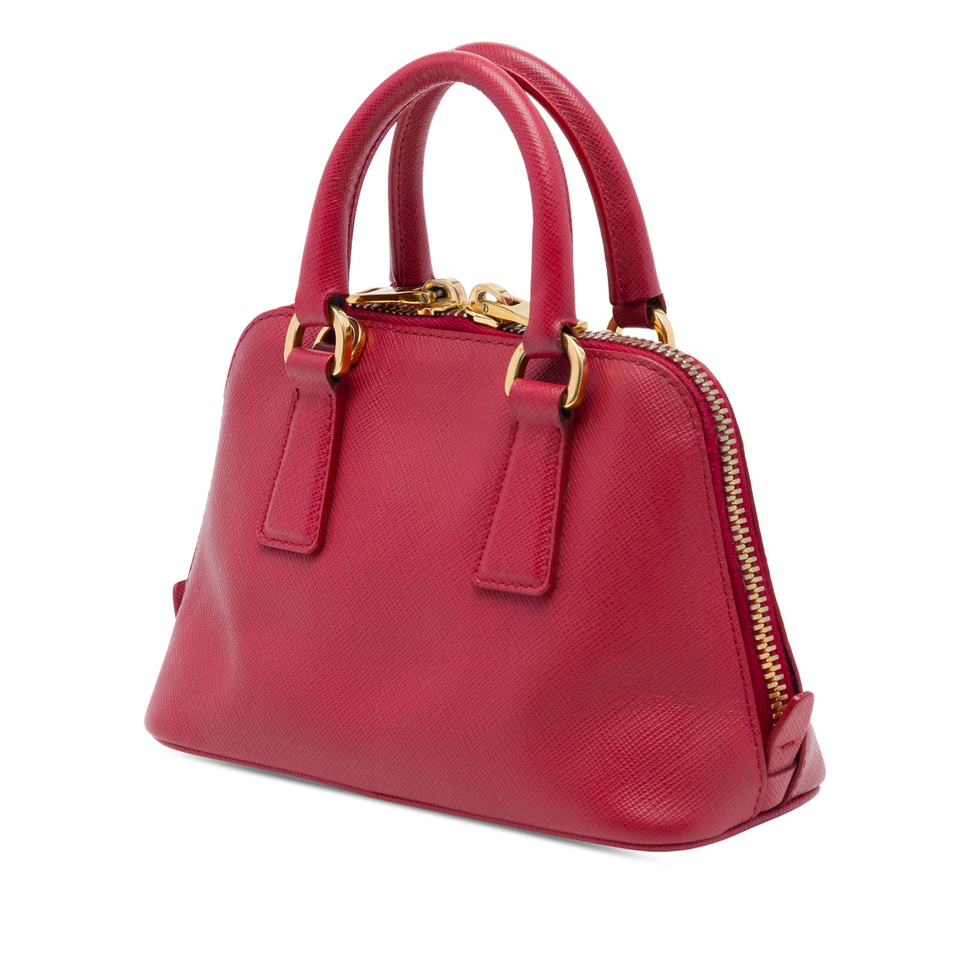 Prada Mini Saffiano Lux Promenade Satchel