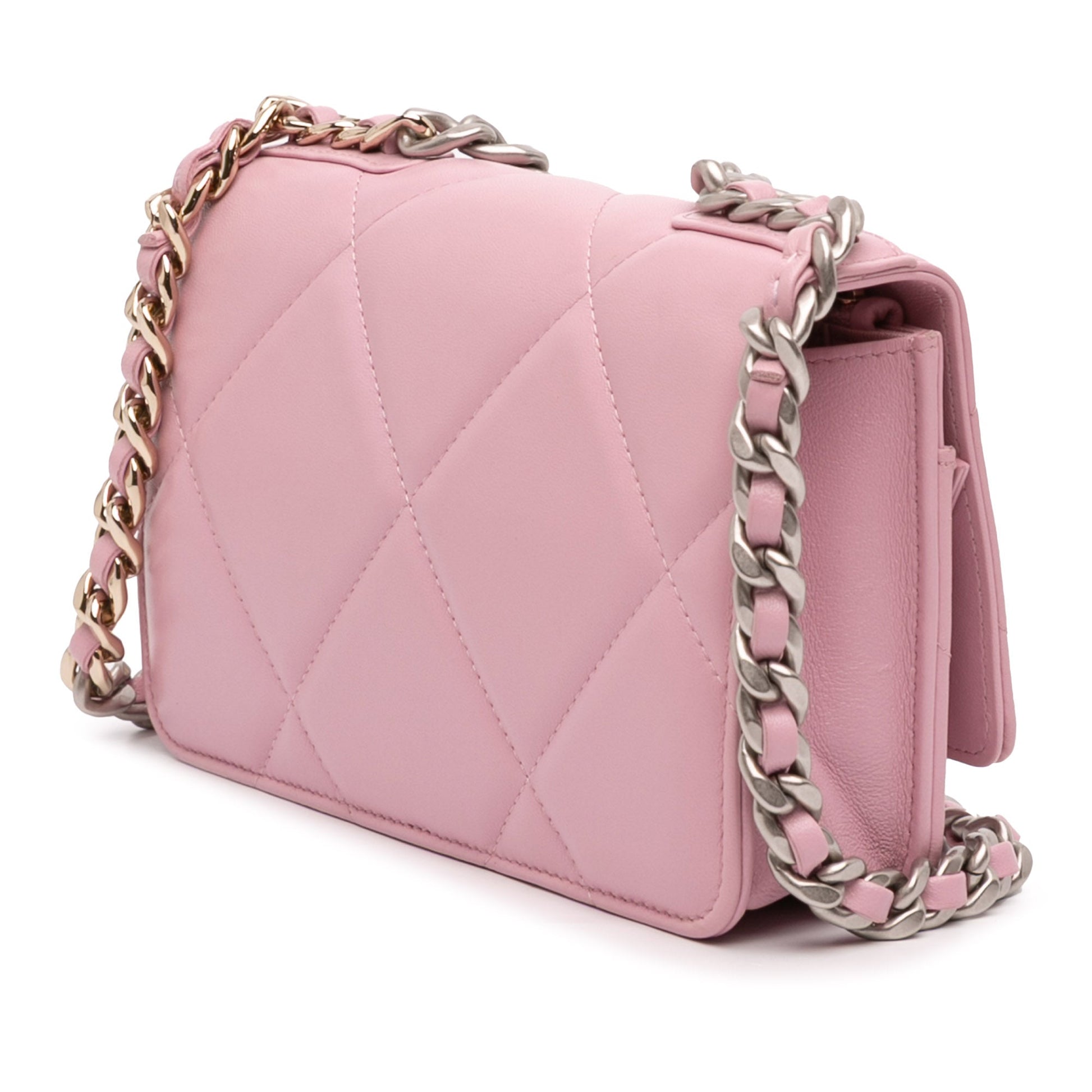 Chanel Quilted Lambskin 19 Wallet on Chain