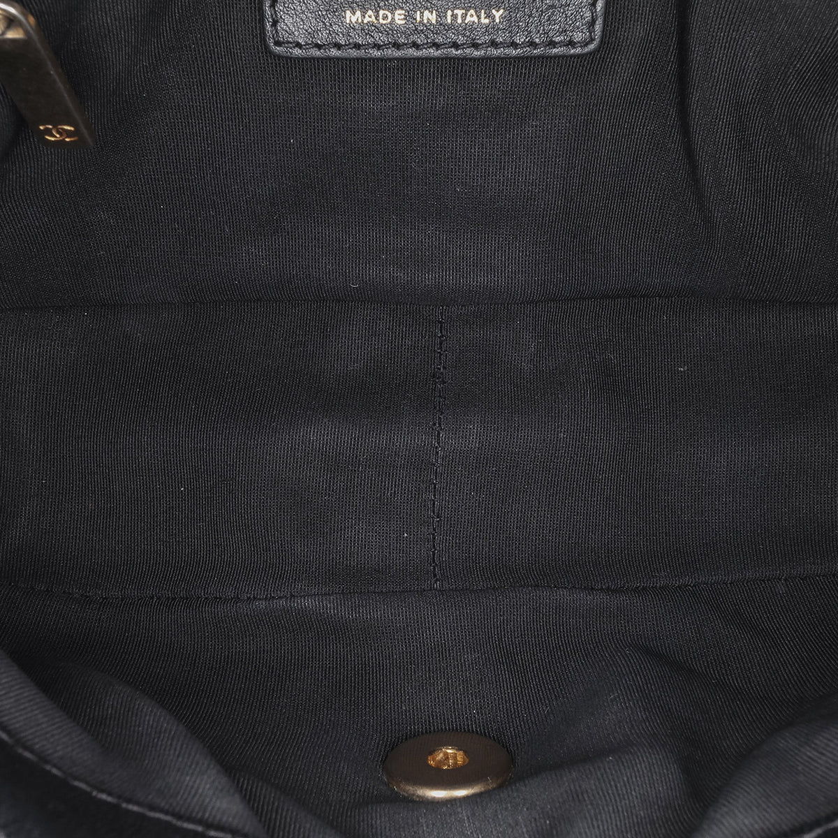 Chanel Mini Rectangular Chevron Lambskin Chain Around Flap