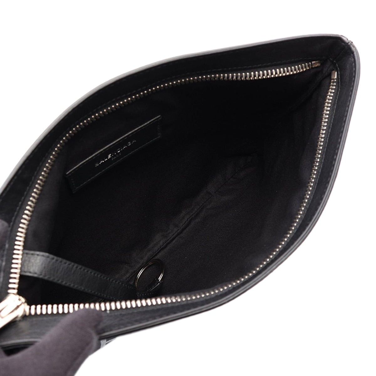 Balenciaga Leather Graffiti Clutch