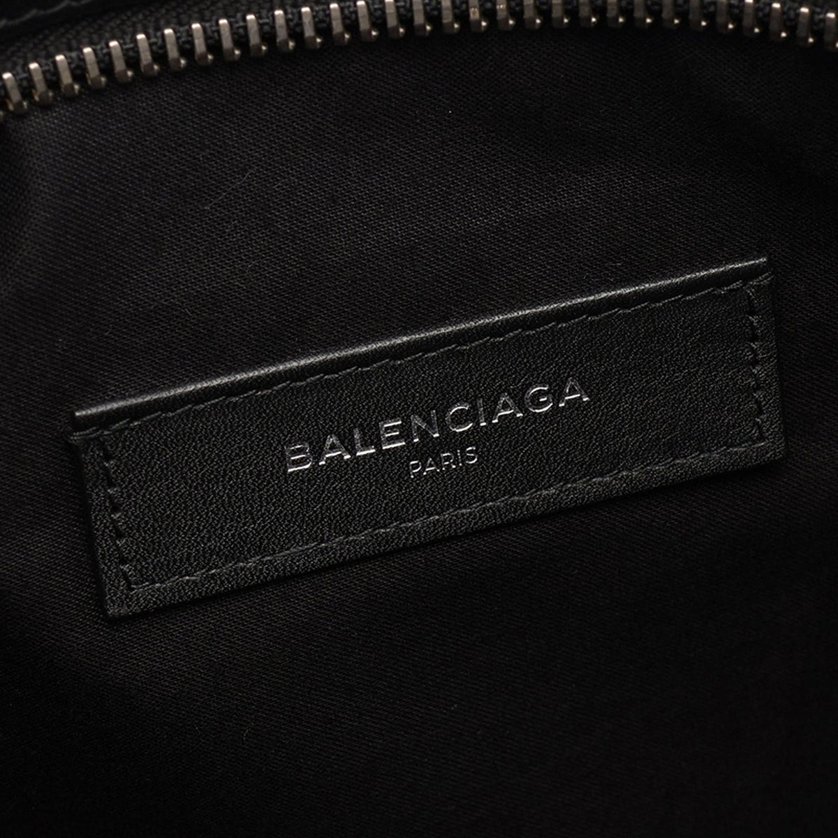 Balenciaga Leather Graffiti Clutch