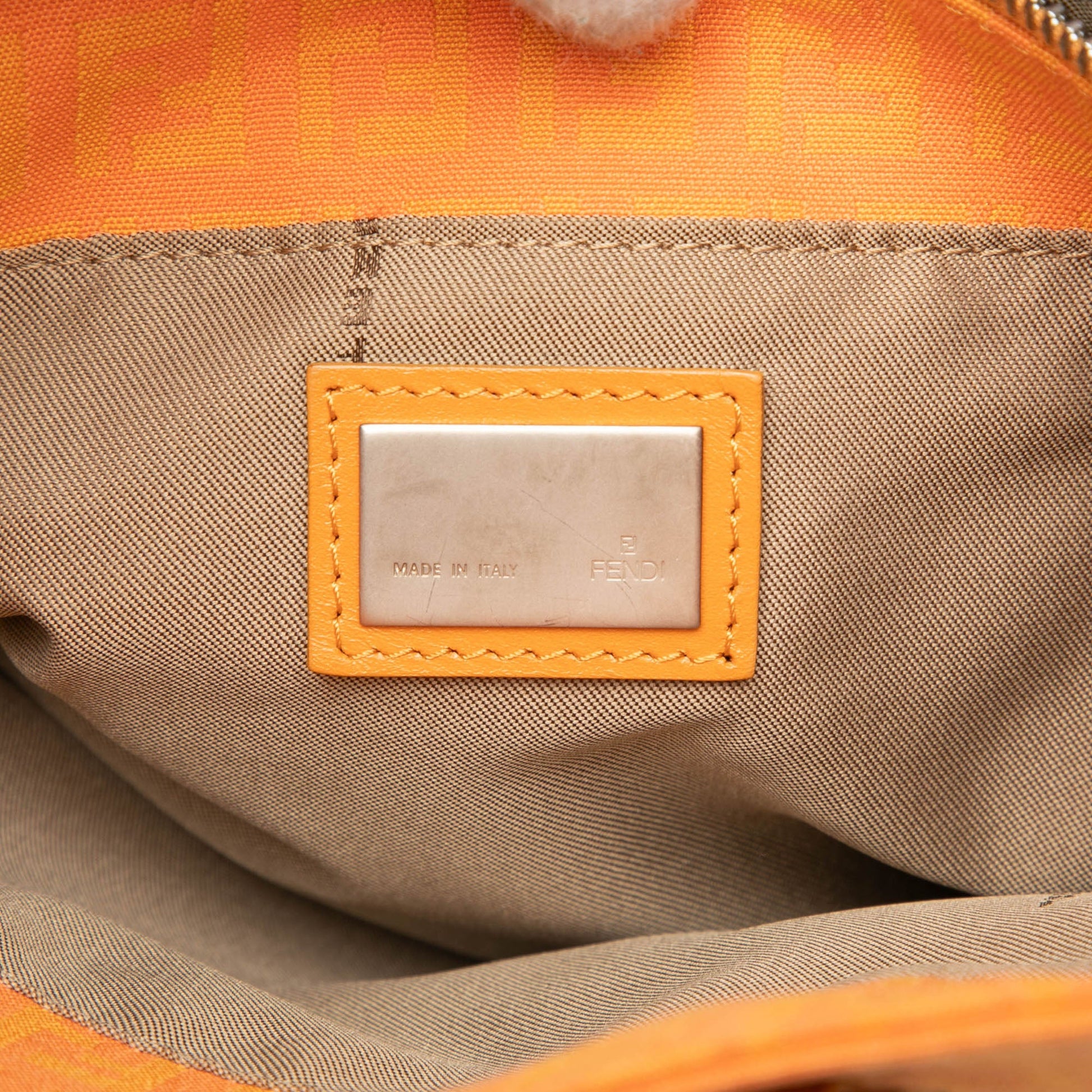 Fendi Zucchino Canvas Tote
