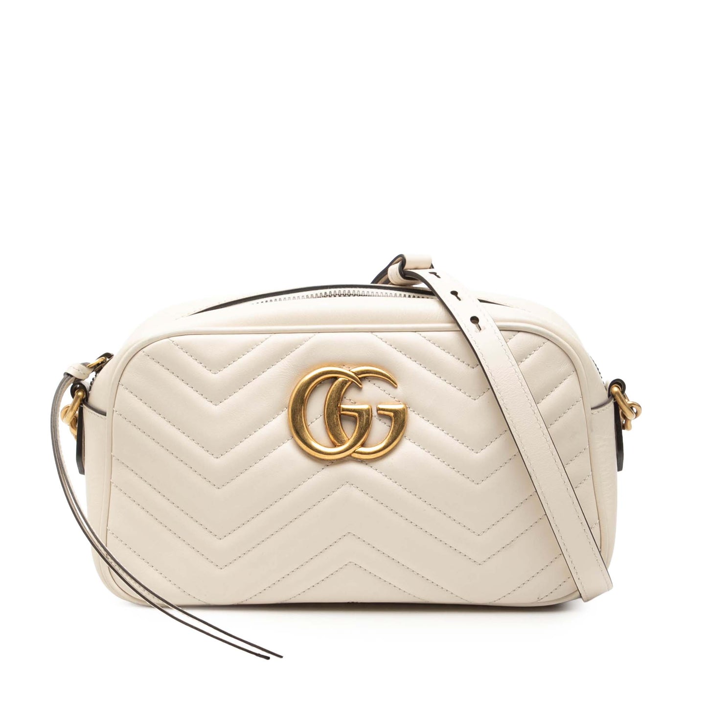 Gucci Small GG Marmont Matelasse Leather Crossbody