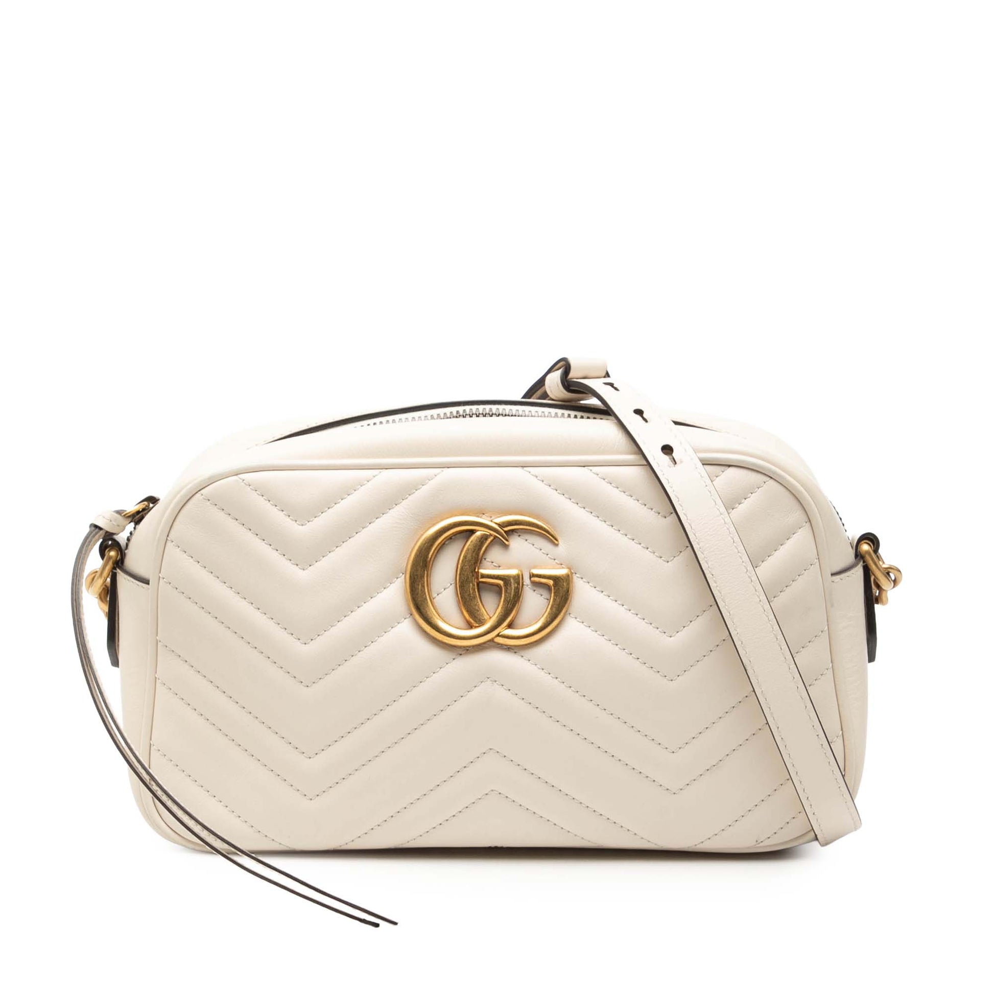 Gucci Small GG Marmont Matelasse Leather Crossbody