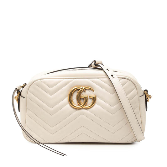 Gucci Small GG Marmont Matelasse Leather Crossbody
