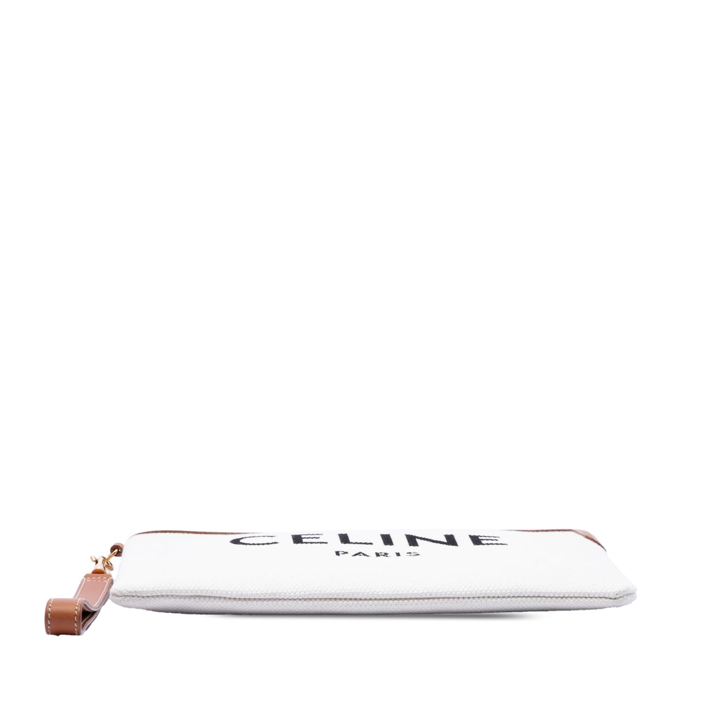 Celine Large Canvas Logo Pouch