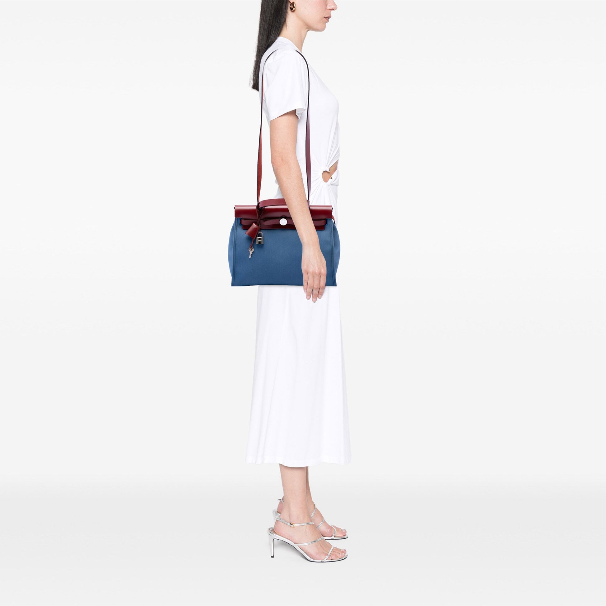 Hermès Toile Herbag Zip 31