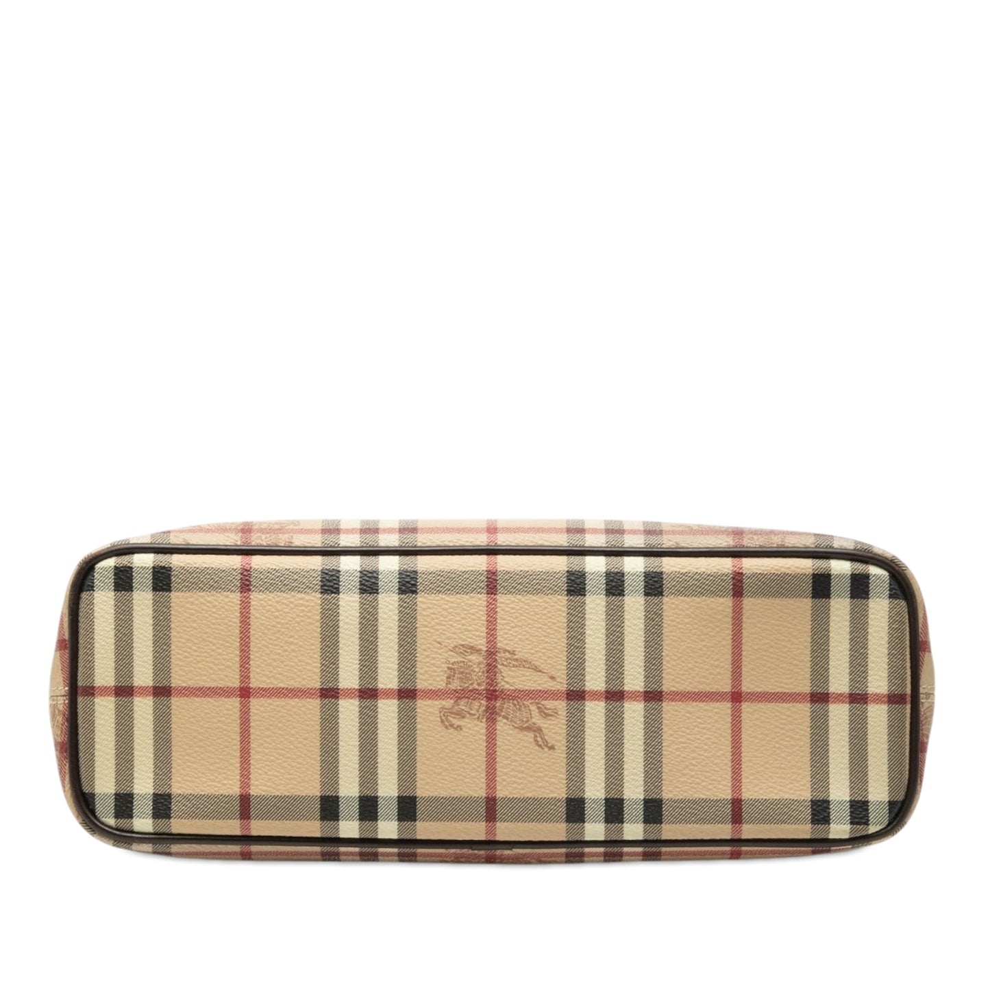 Burberry Haymarket Check Coated Canvas Tote