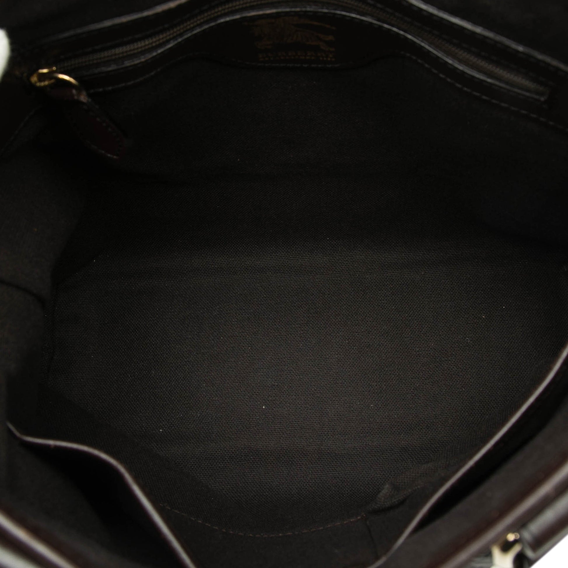 Burberry Haymarket Check Coated Canvas Tote