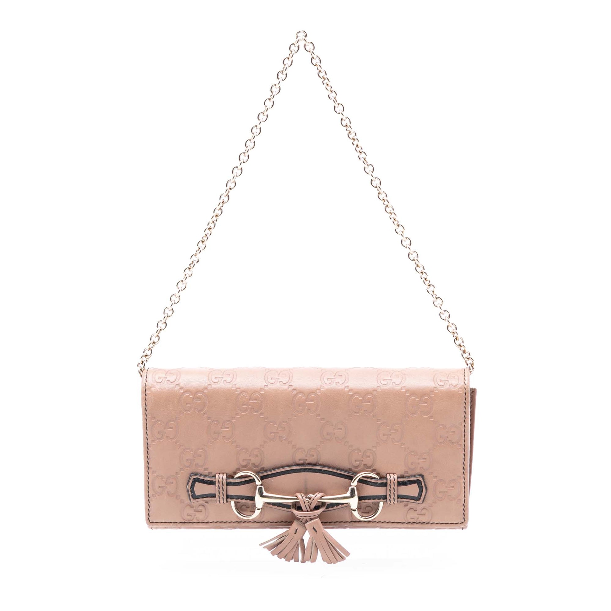 Gucci Guccissima Emily Wallet On Chain