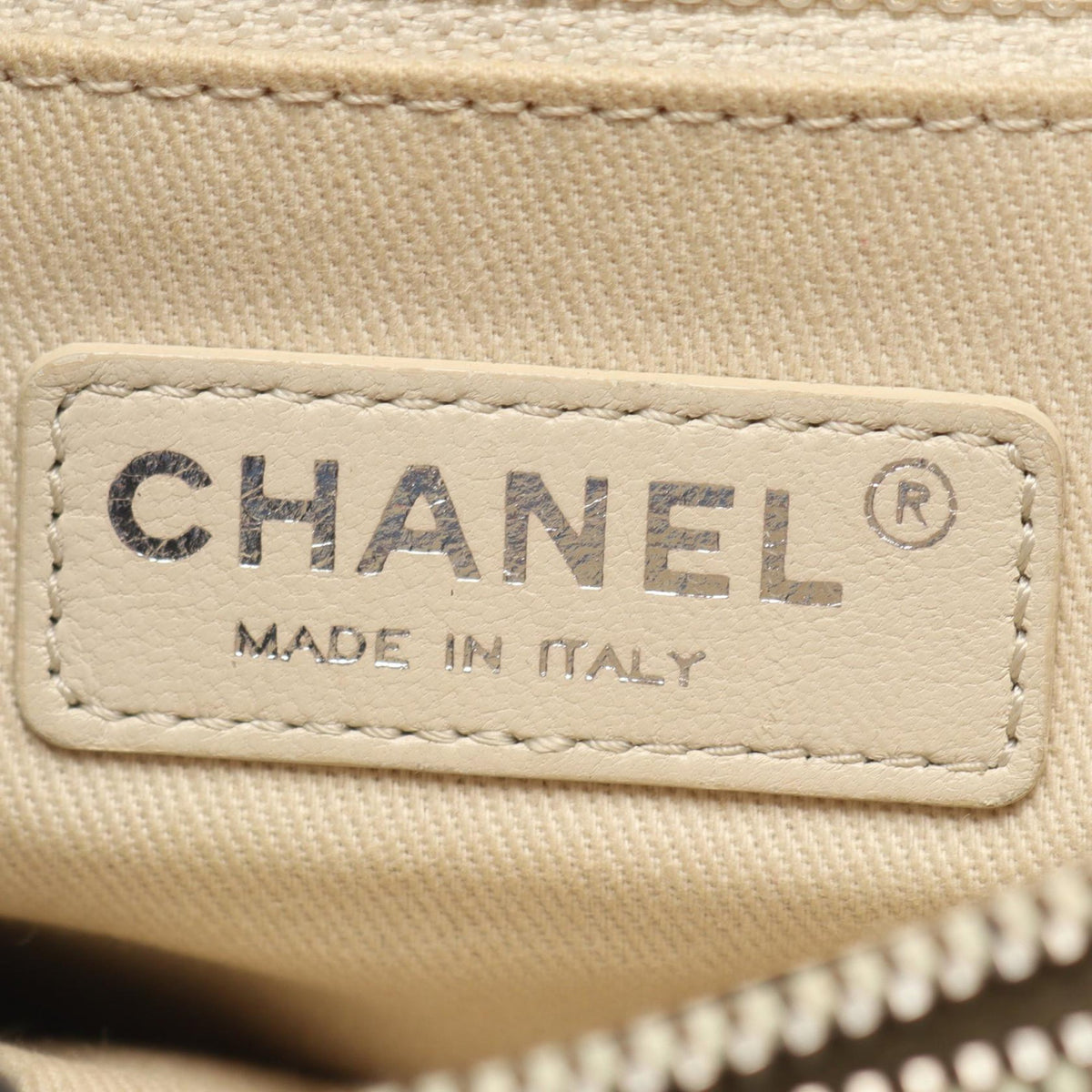 Chanel Quilted Calfskin Shopping Tote — Black