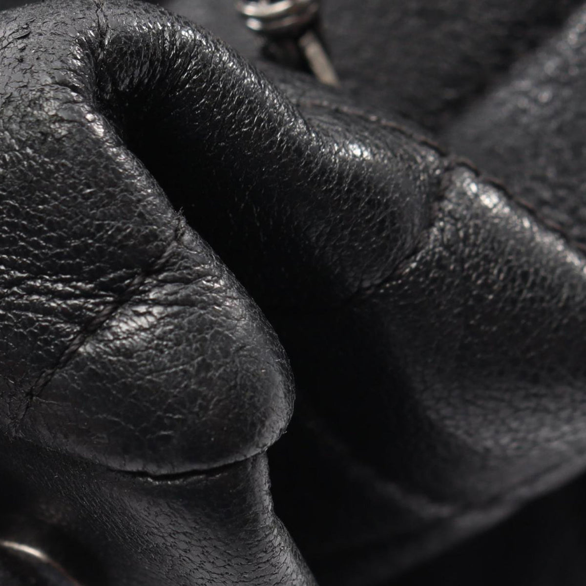 Chanel Quilted Calfskin Shopping Tote — Black