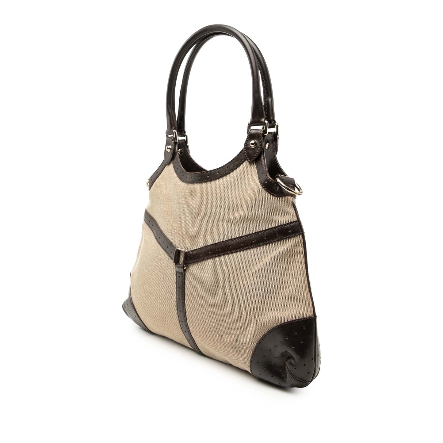 Gucci Canvas Web Reins Satchel