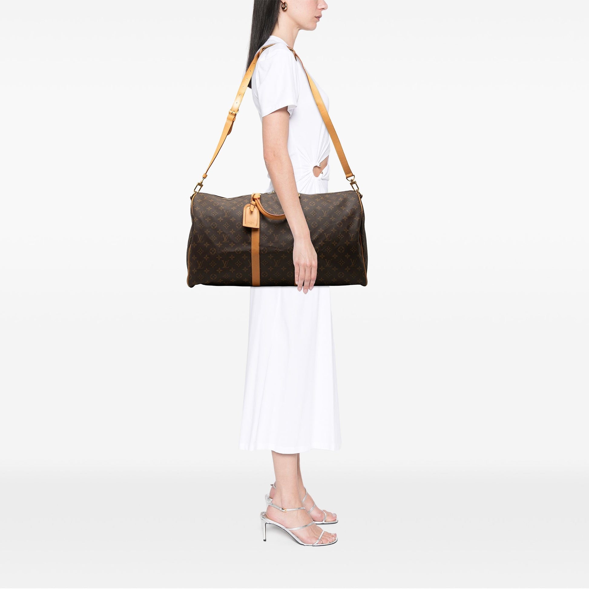 Louis Vuitton Monogram Keepall Bandouliere 55