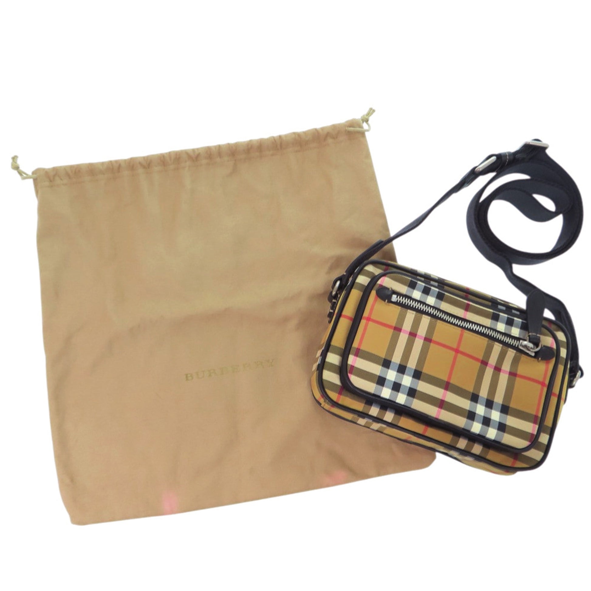 Burberry House Check Nylon Paddy Crossbody