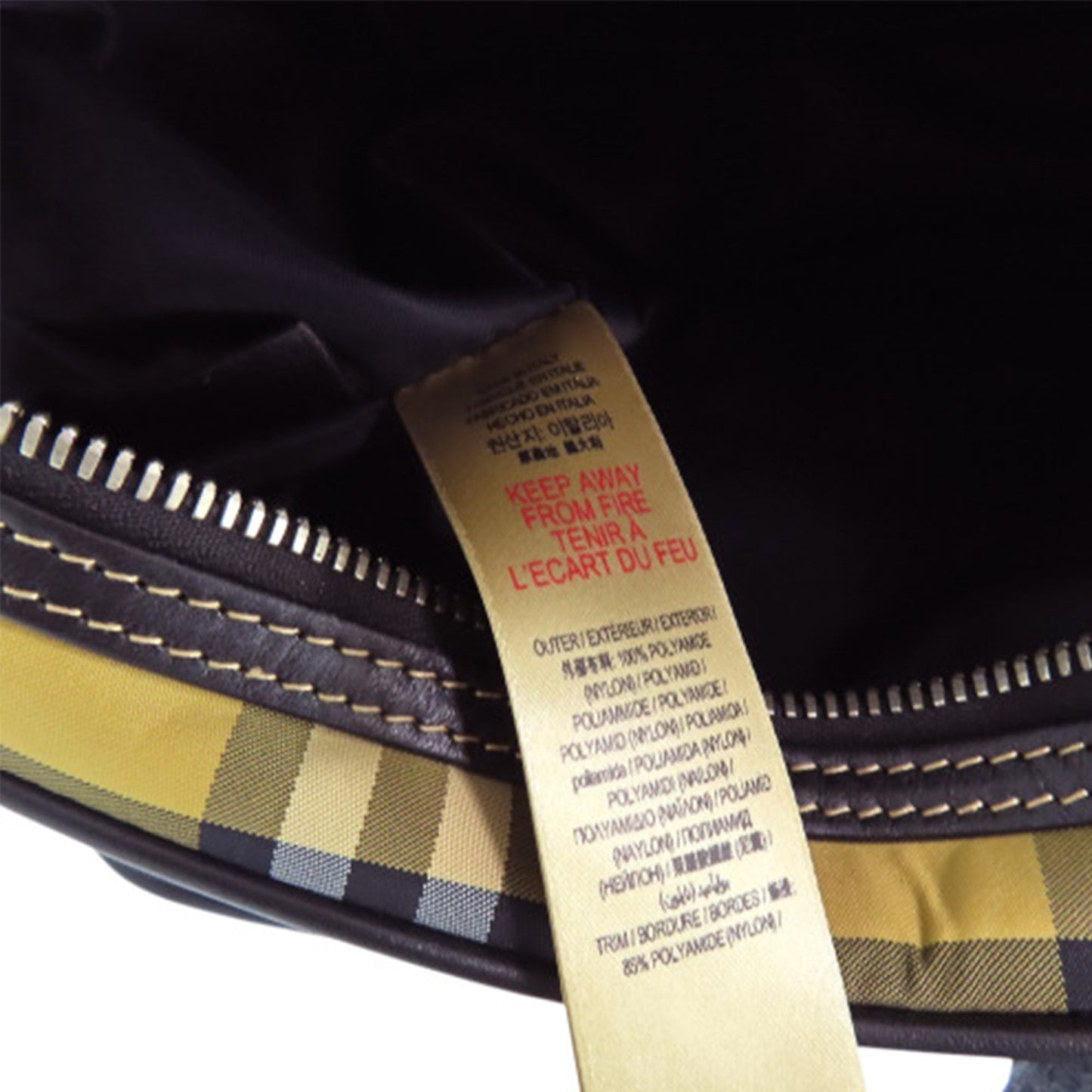Burberry House Check Nylon Paddy Crossbody