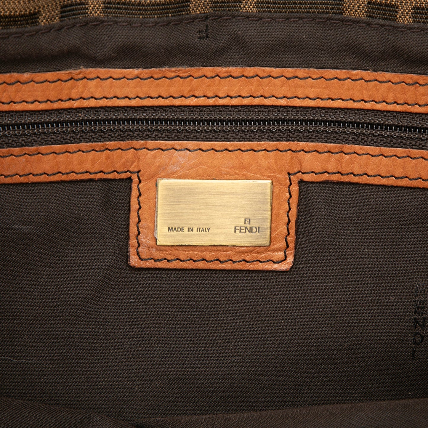 Fendi Zucca Canvas Tote