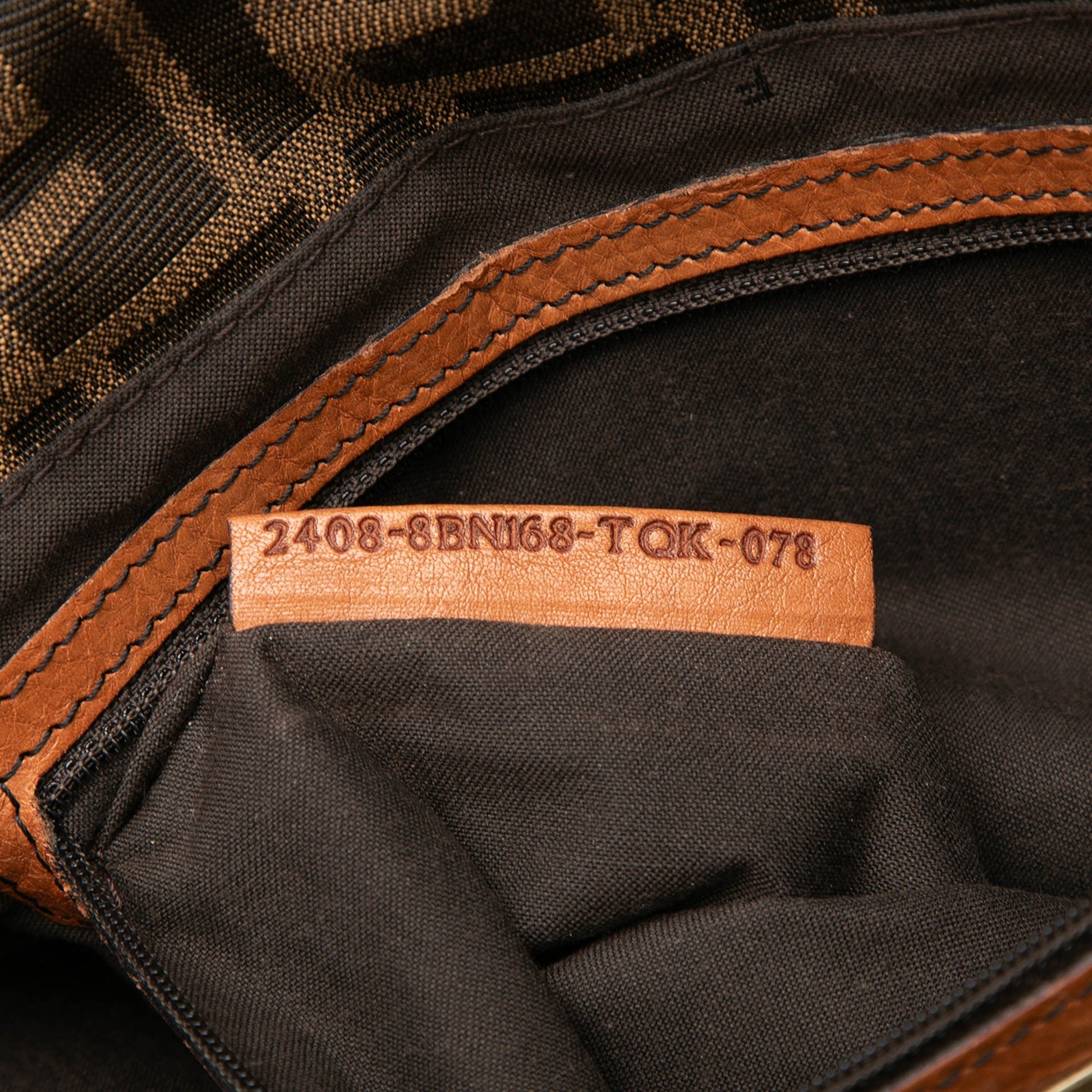 Fendi Zucca Canvas Tote