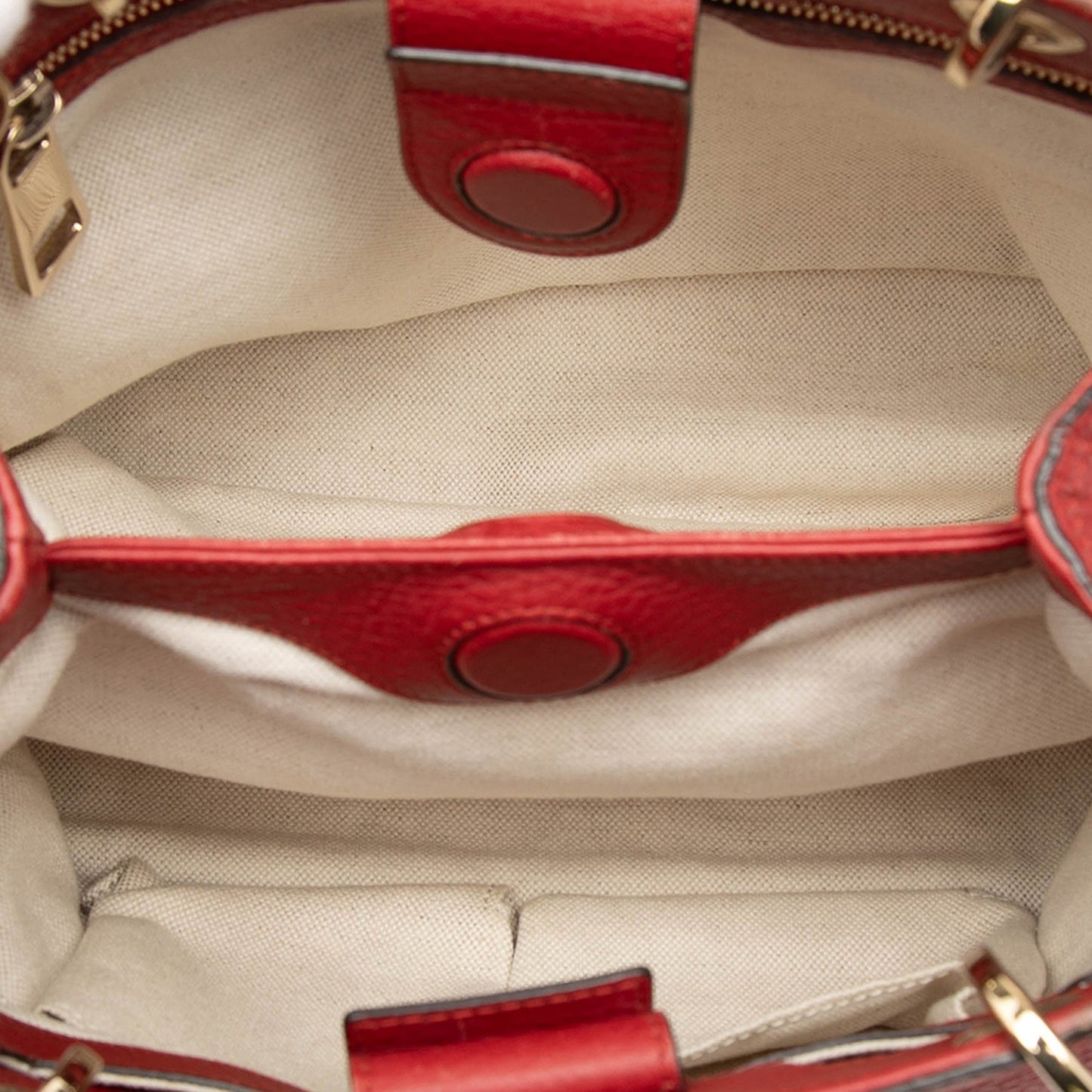 Gucci Small Calfskin Bamboo Shopper Satchel