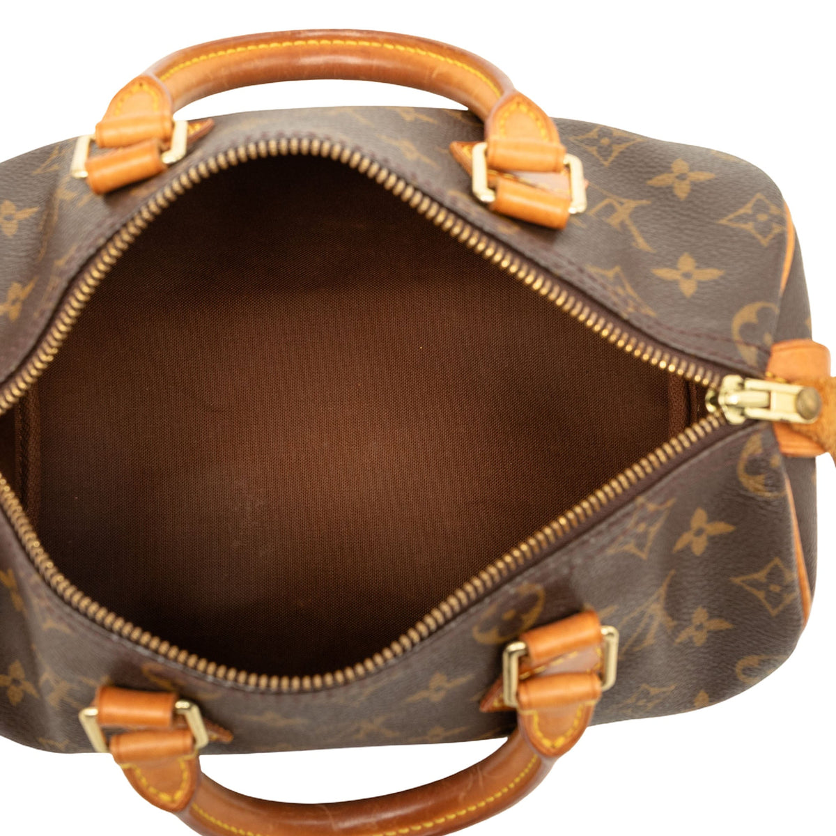 Louis Vuitton Monogram Speedy 25 — Brown