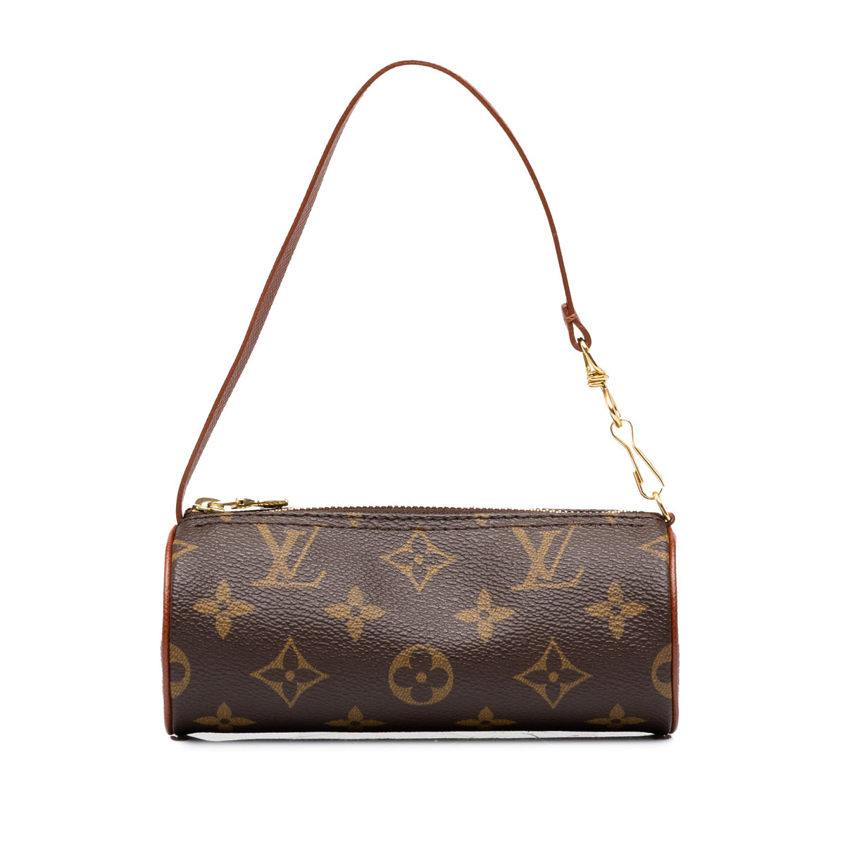 Louis Vuitton Monogram Papillon Pochette — Brown