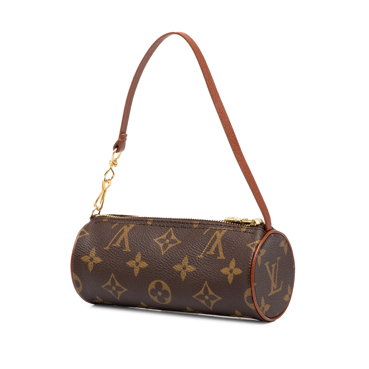 Louis Vuitton Monogram Papillon Pochette — Brown