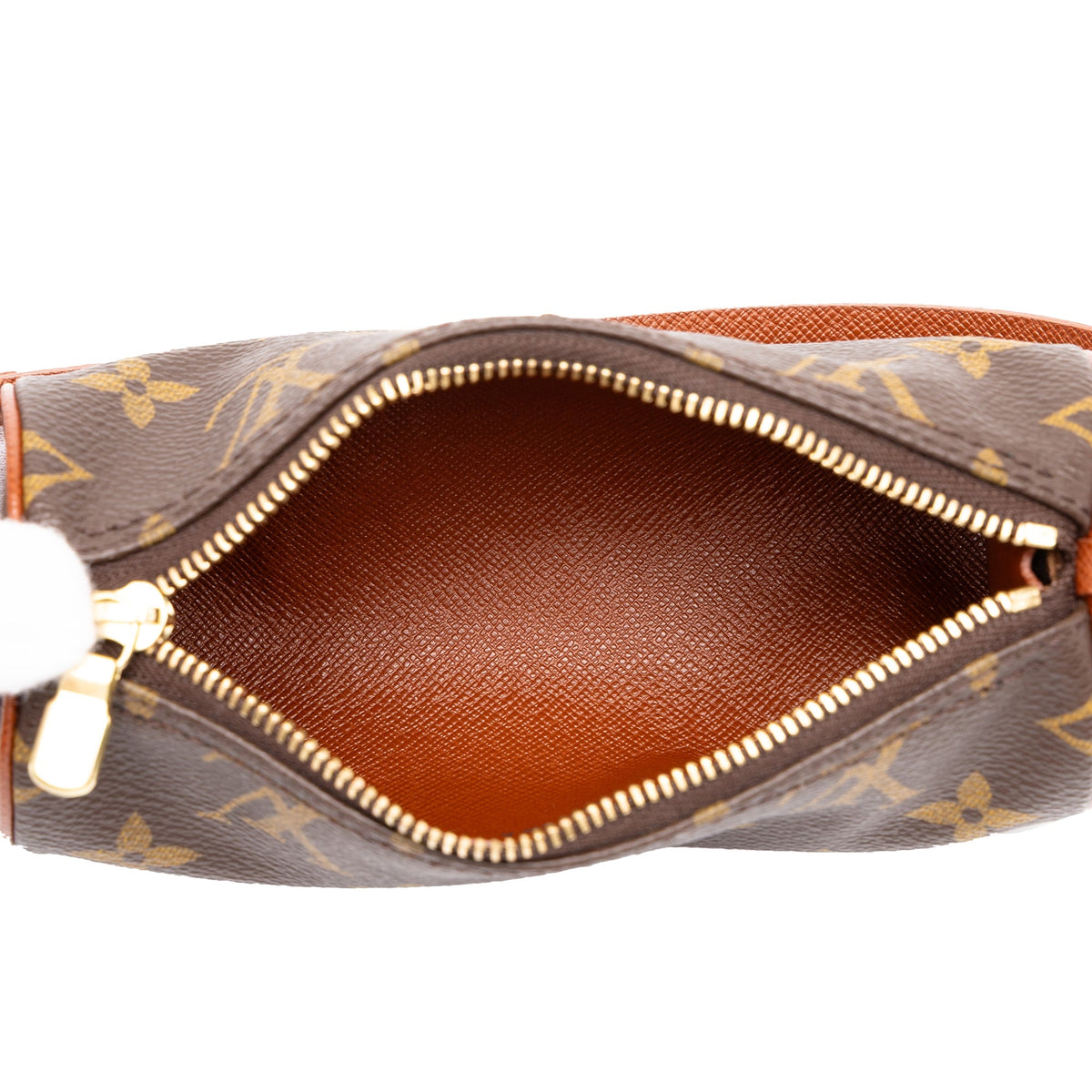 Louis Vuitton Monogram Papillon Pochette — Brown