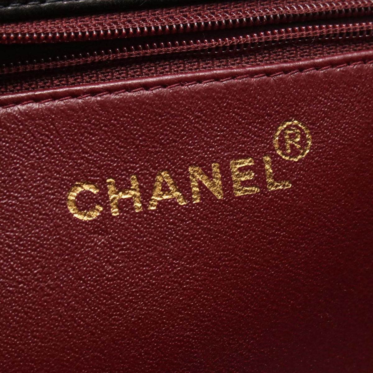 Chanel Medium CC Quilted Lambskin Single Flap — Black