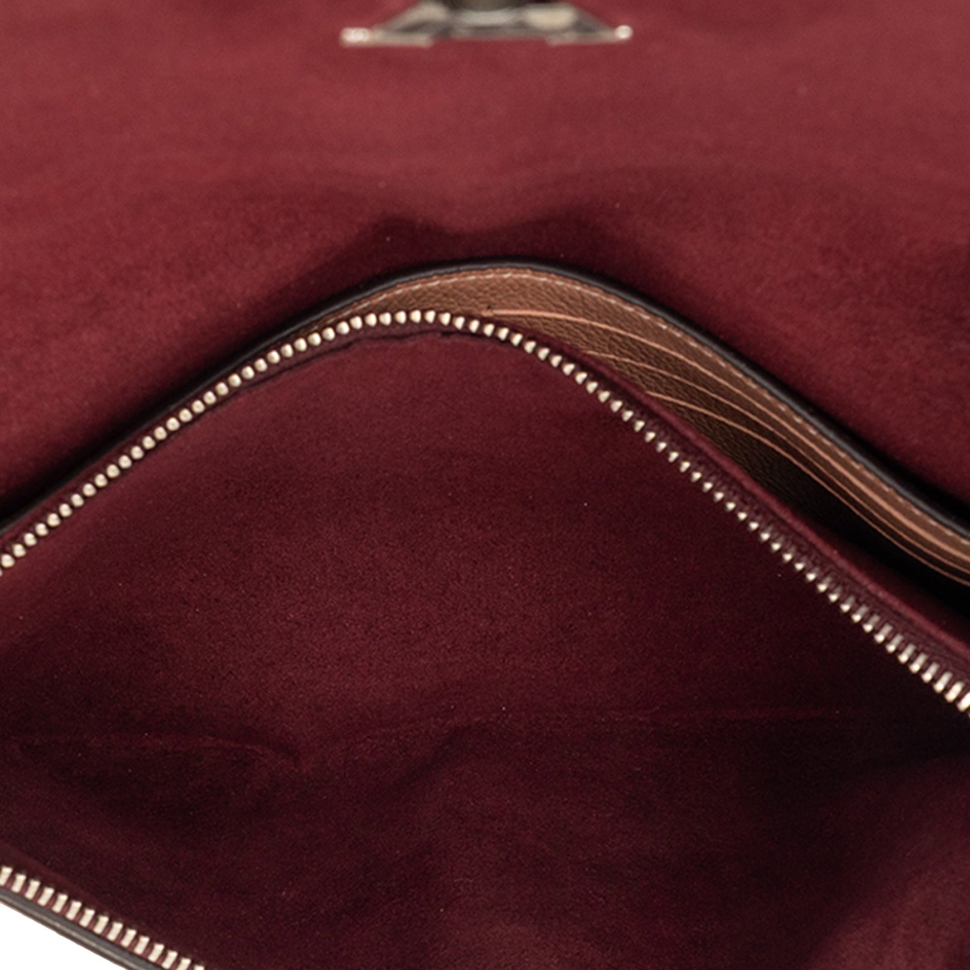 Louis Vuitton Bicolor Leather MyLockMe Chain Pochette